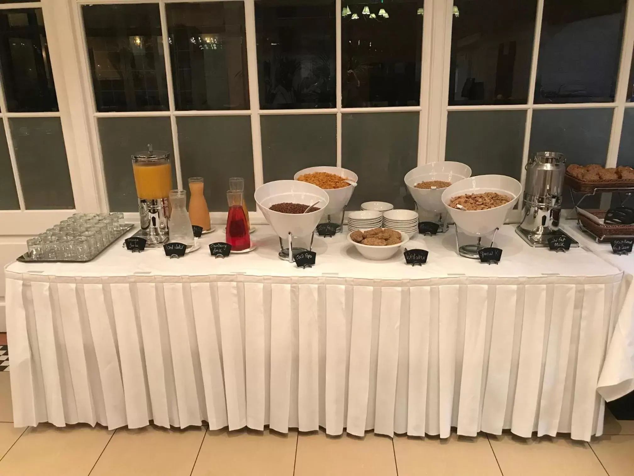 Continental breakfast in West Cork Hotel