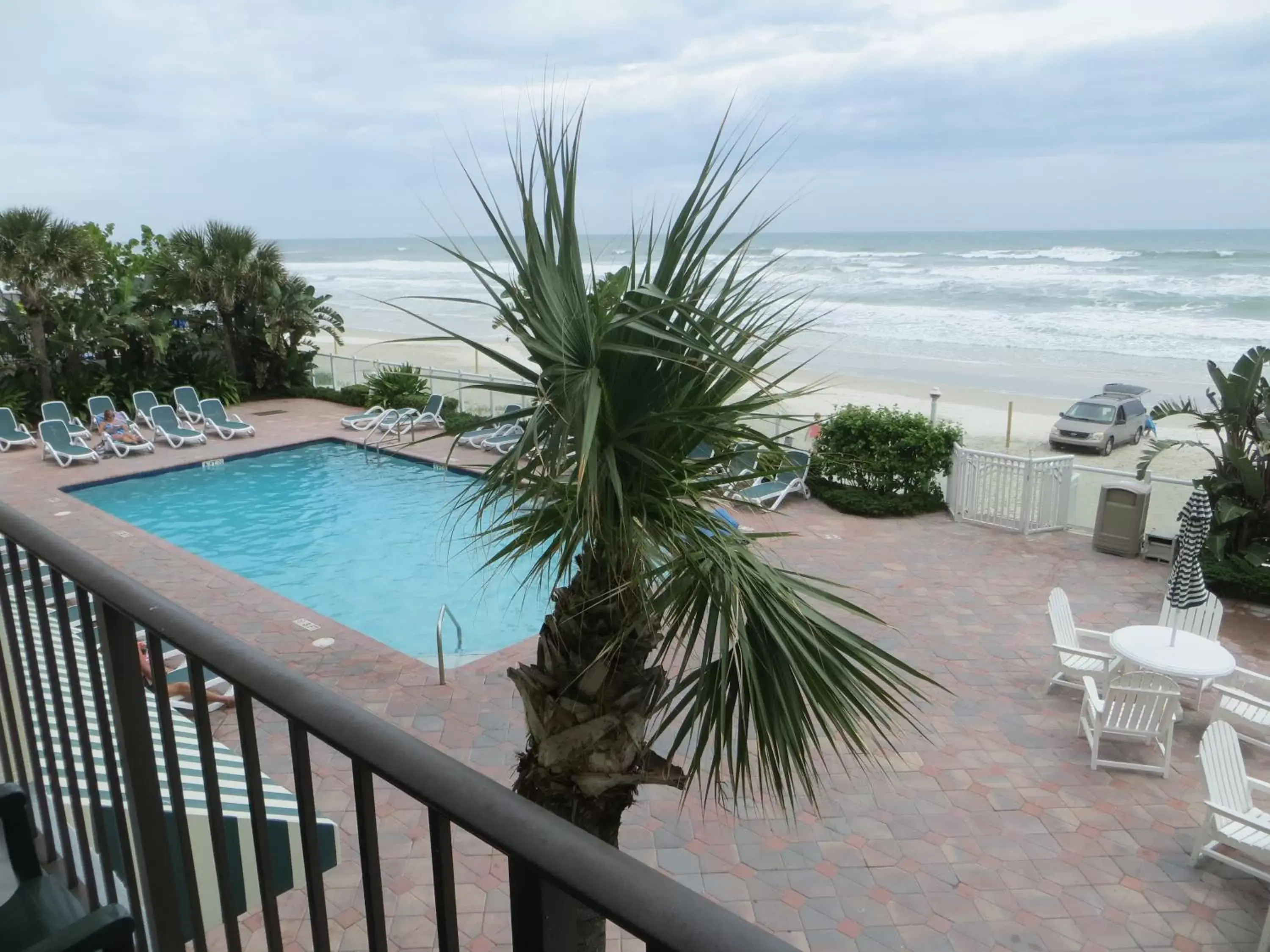 Beach, Pool View in Days Inn by Wyndham Daytona Oceanfront