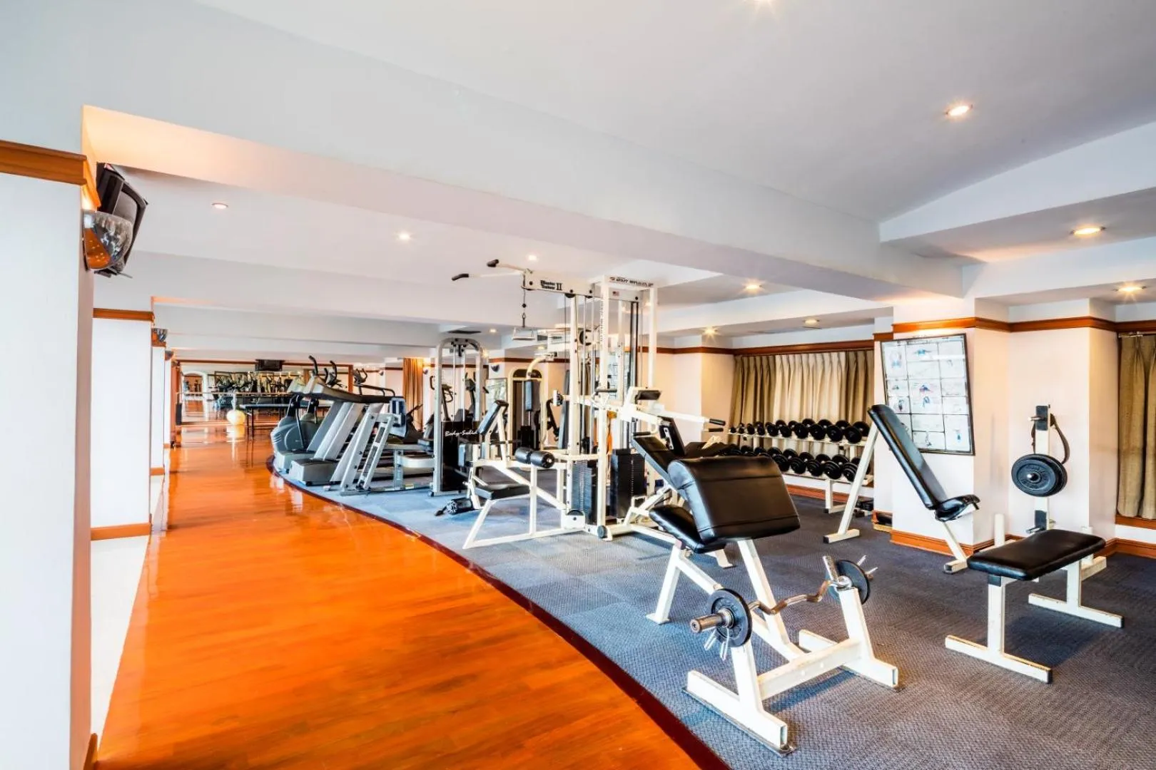 Fitness centre/facilities in Bangkok Palace Hotel