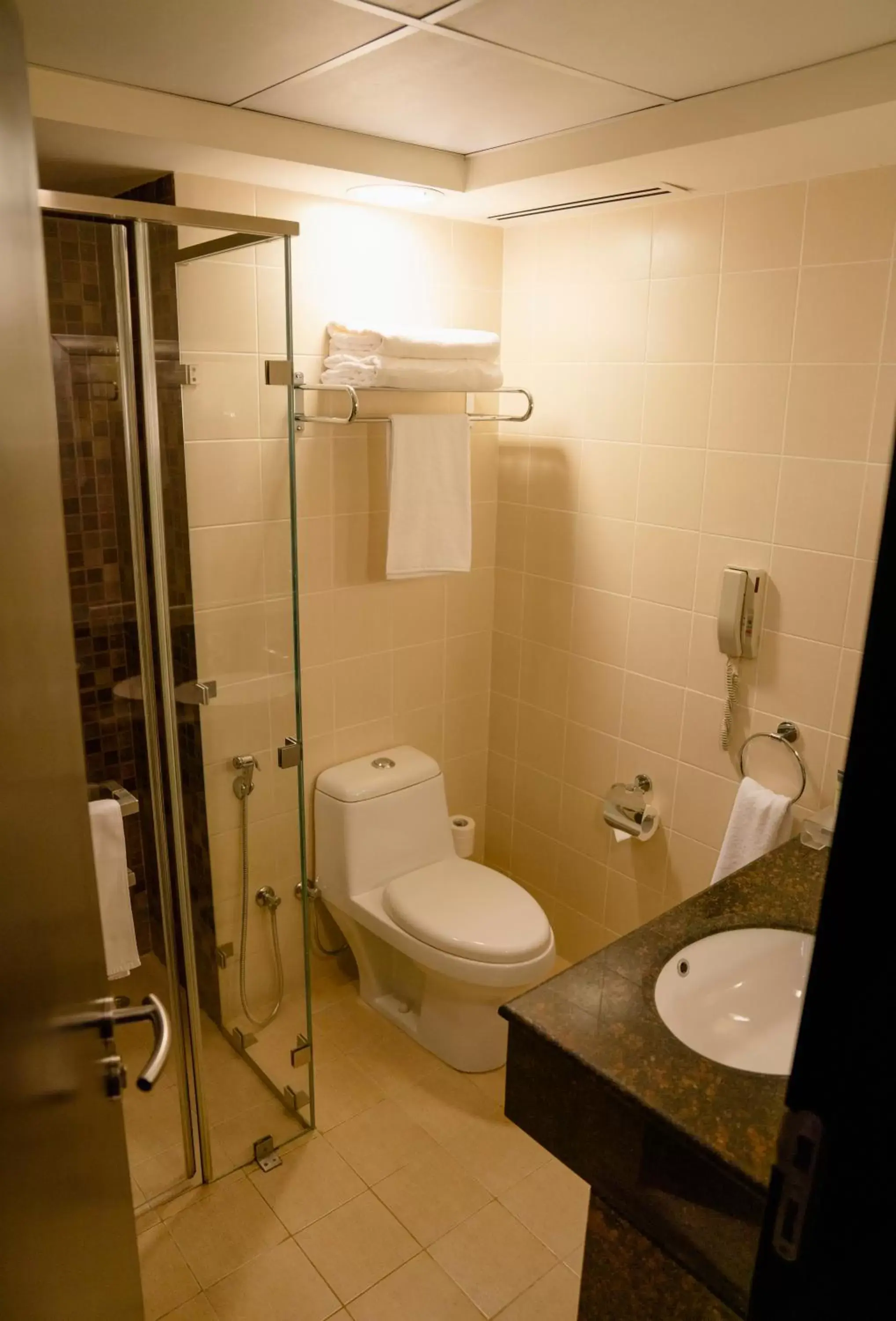 Shower, Bathroom in Best Western Premier Muscat