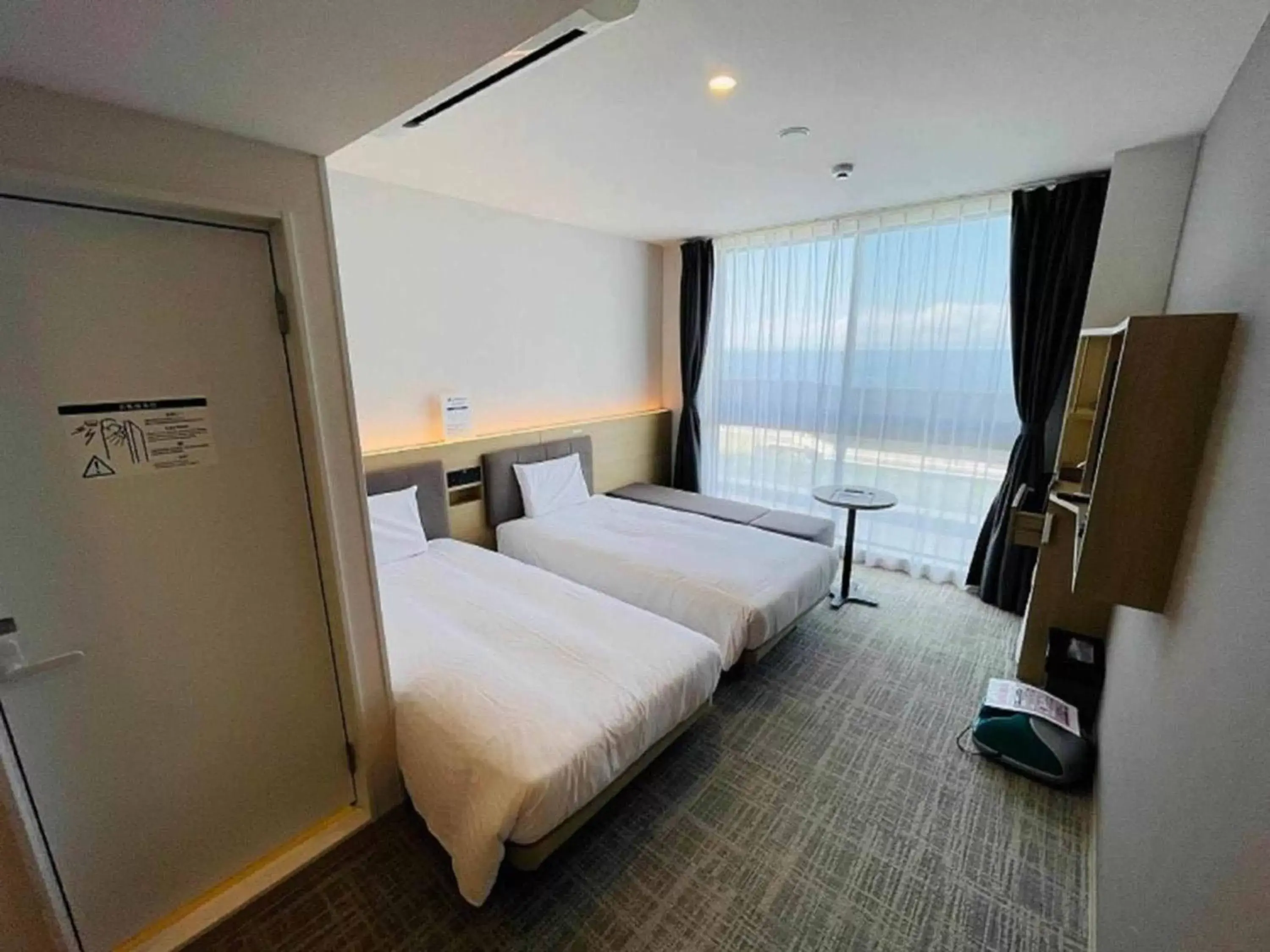 Bed in Henn na Hotel Kansai Airport