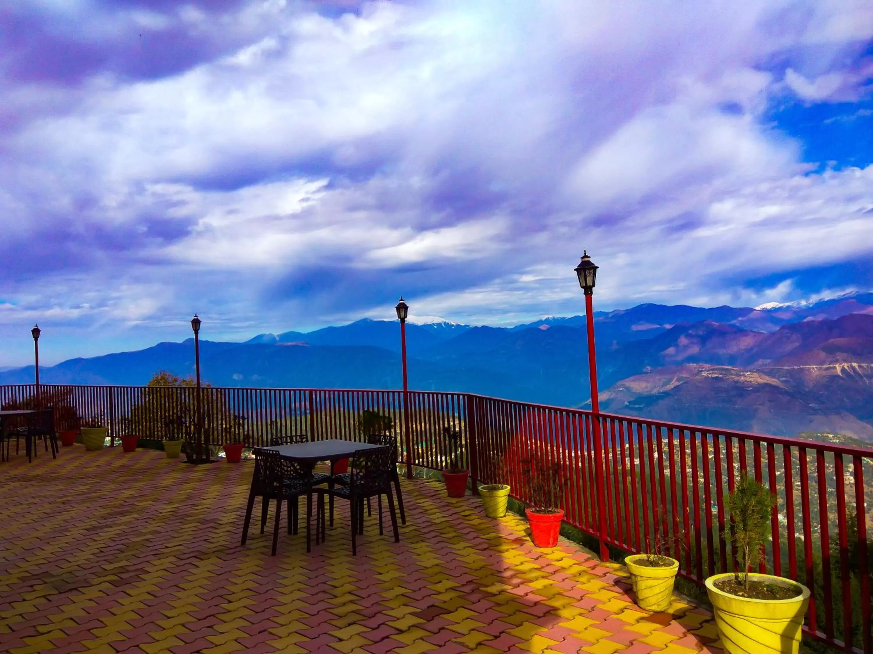 Breakfast in Hotel Himdhara, Dalhousie