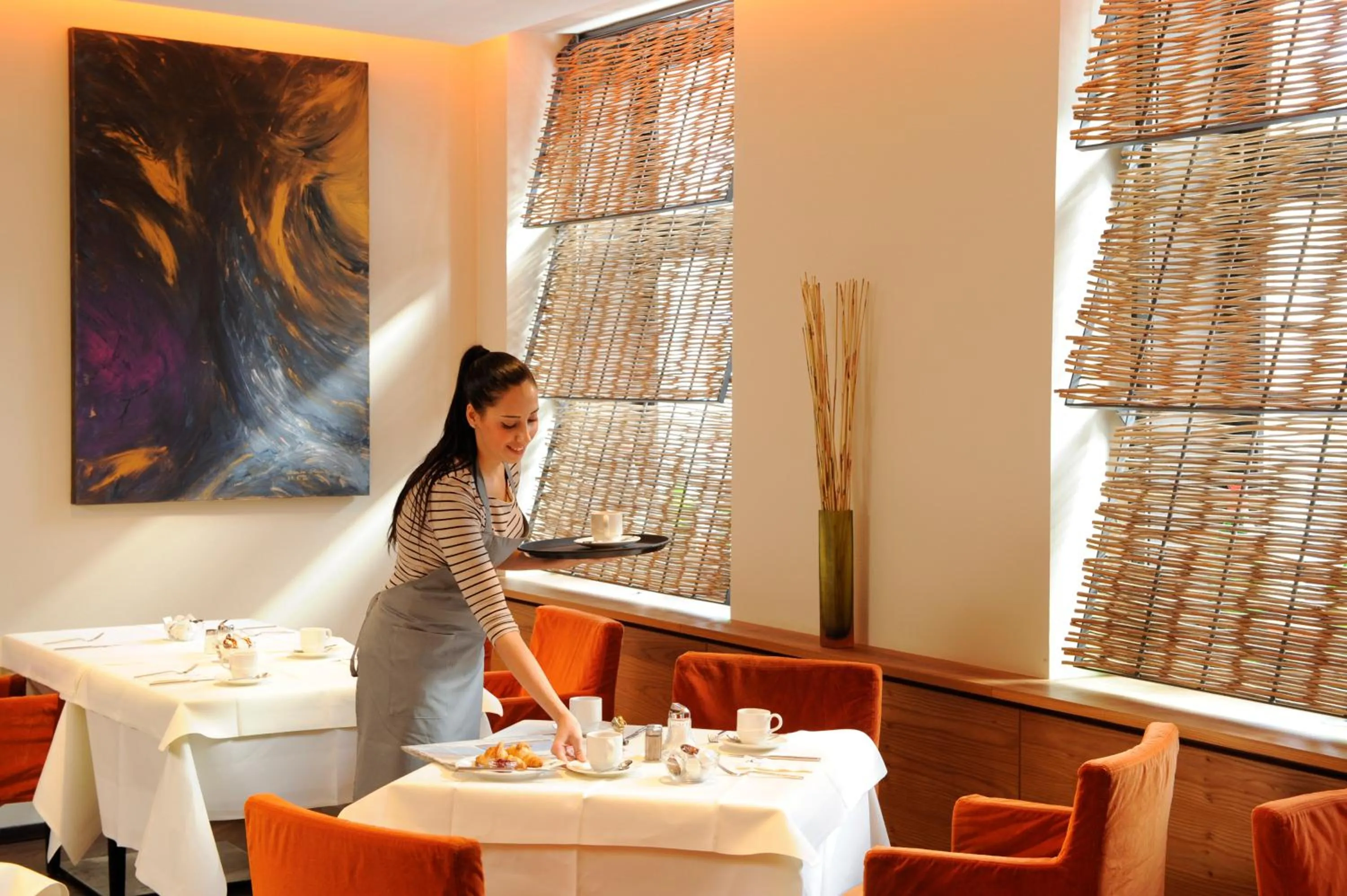 Restaurant/places to eat in Hotel Blauer Bock