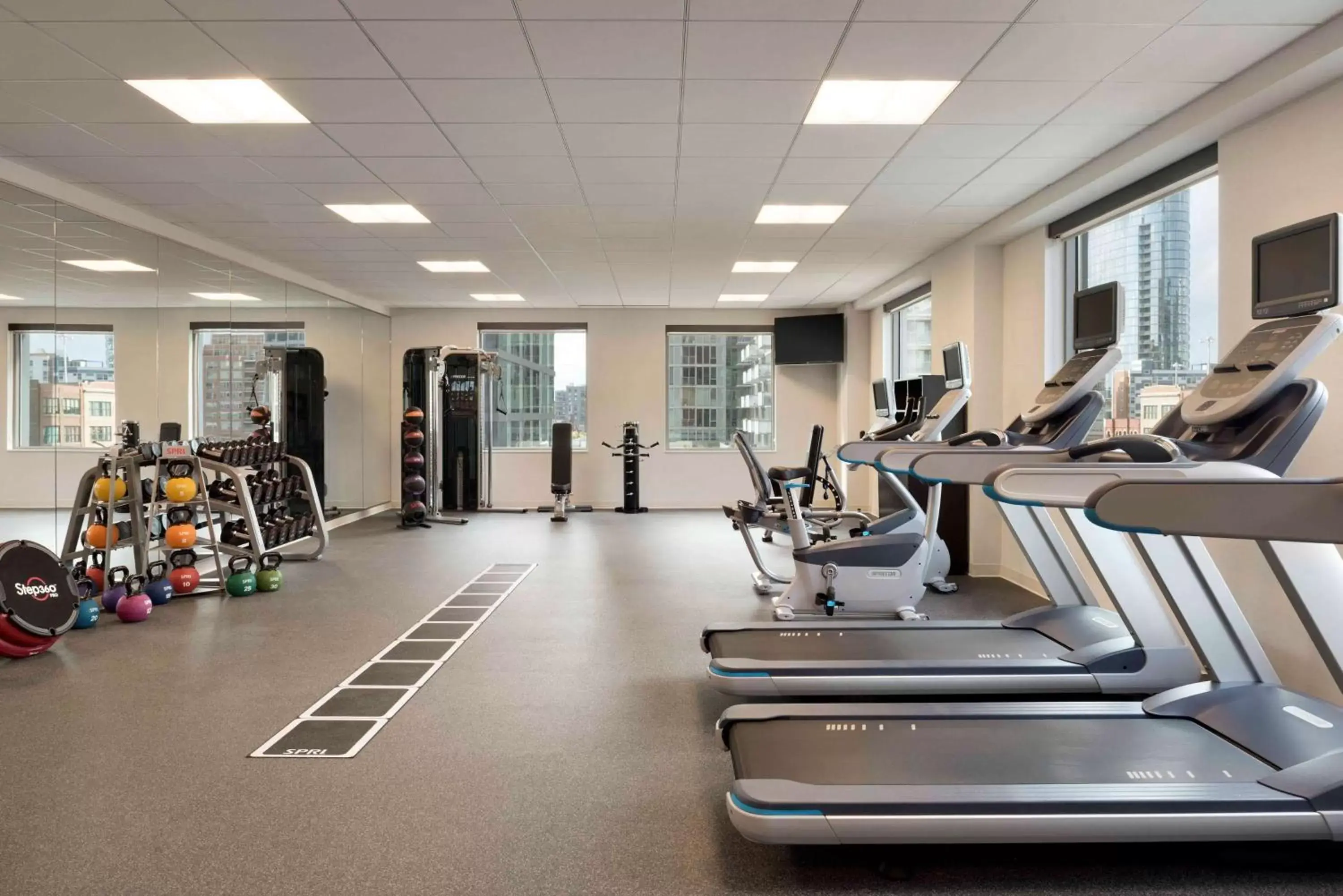 Fitness centre/facilities, Fitness Center/Facilities in Homewood Suites by Hilton Chicago Downtown West Loop