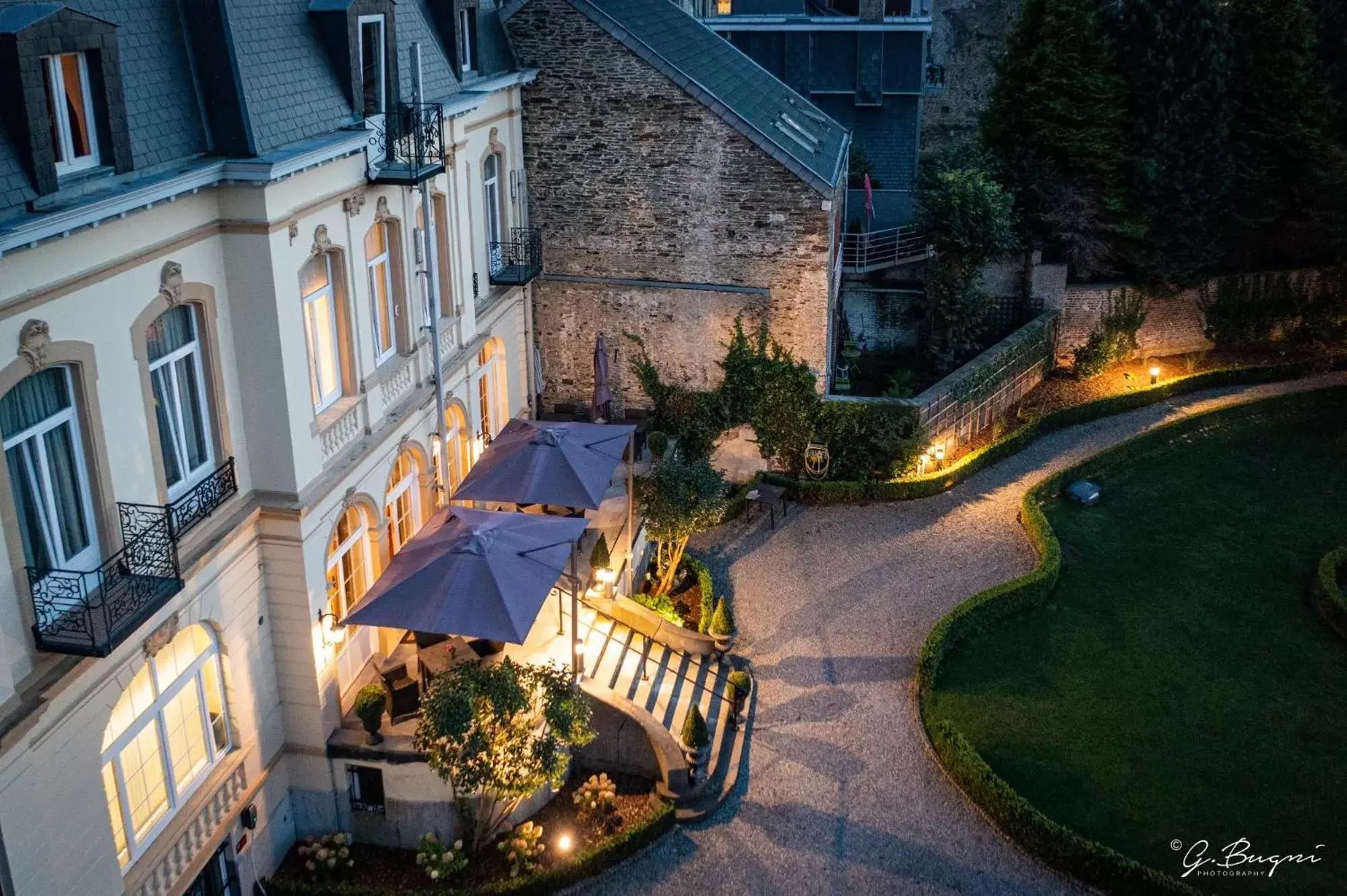 Facade/entrance, Pool View in La Villa des Fleurs