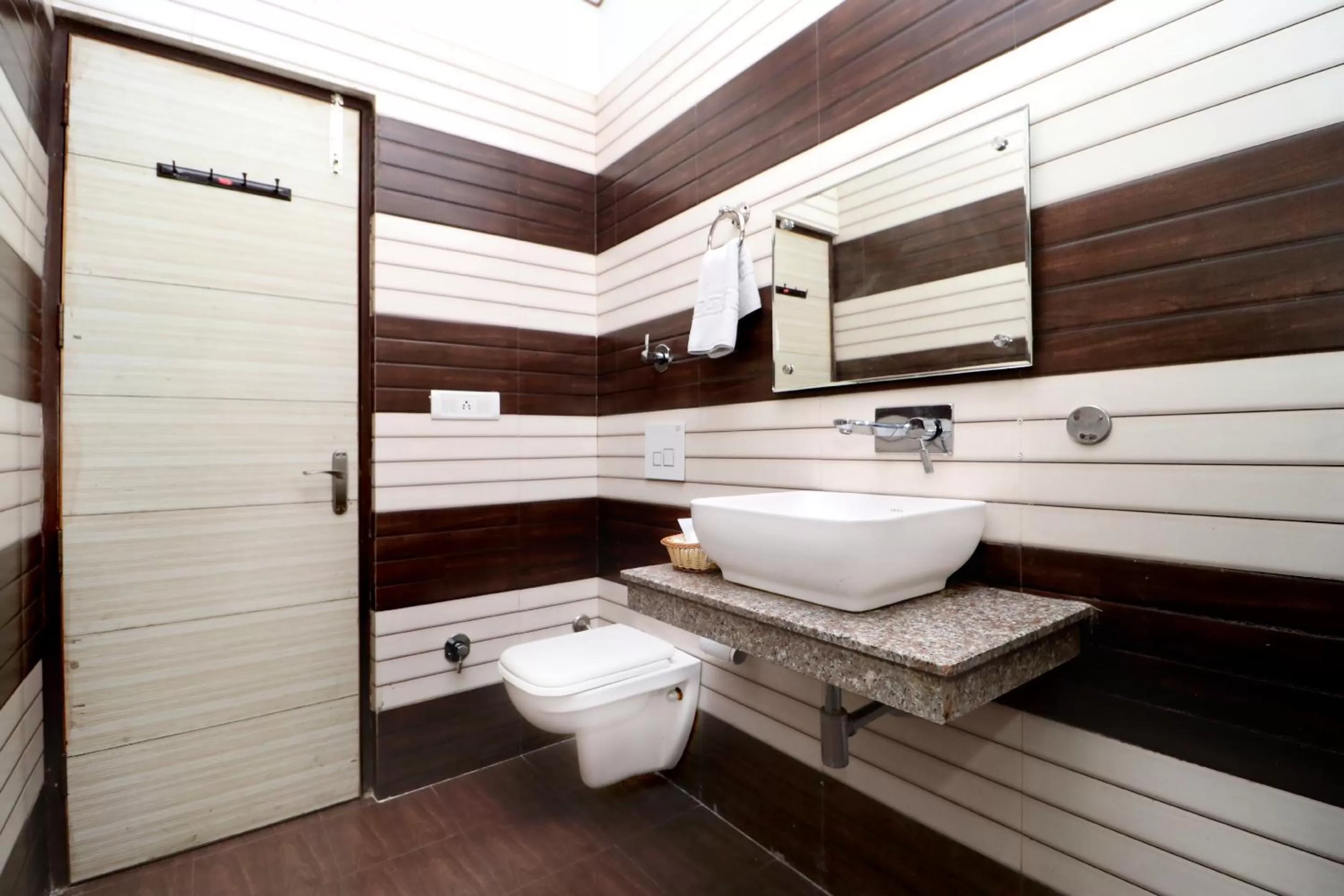 Bathroom in Hotel Seven- Center of City Chandigarh