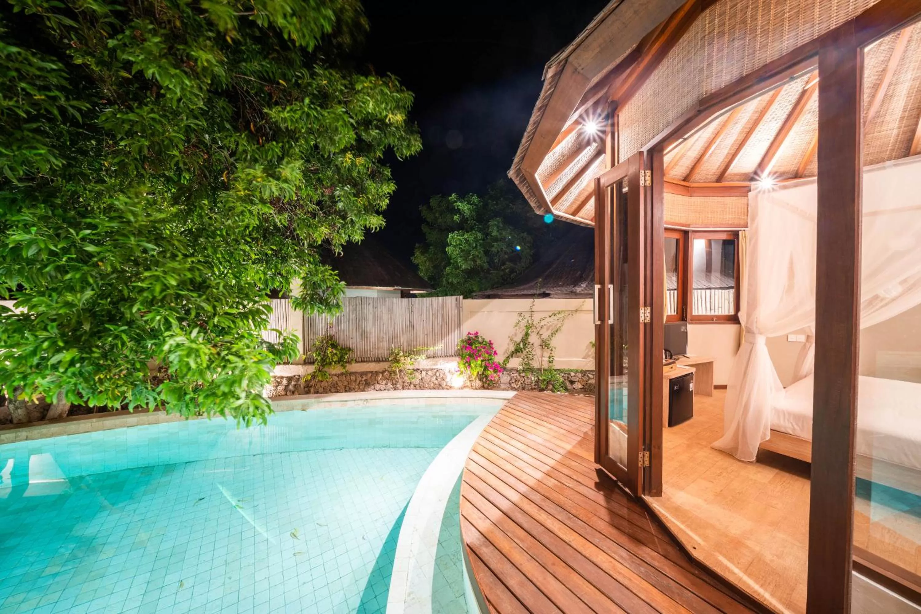 Swimming pool in Blue Lagoon Avia Villas