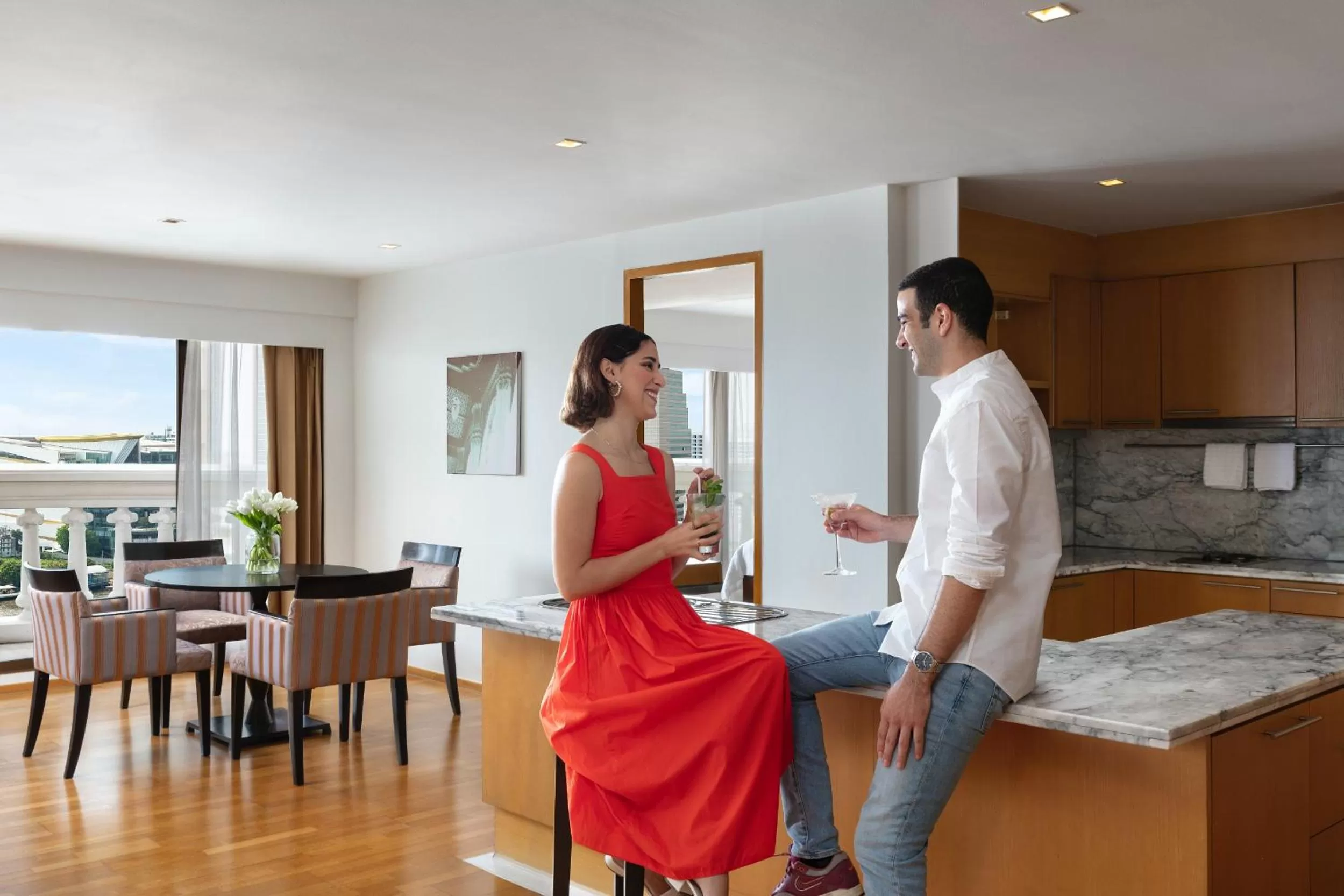 Dining area in lebua at State Tower
