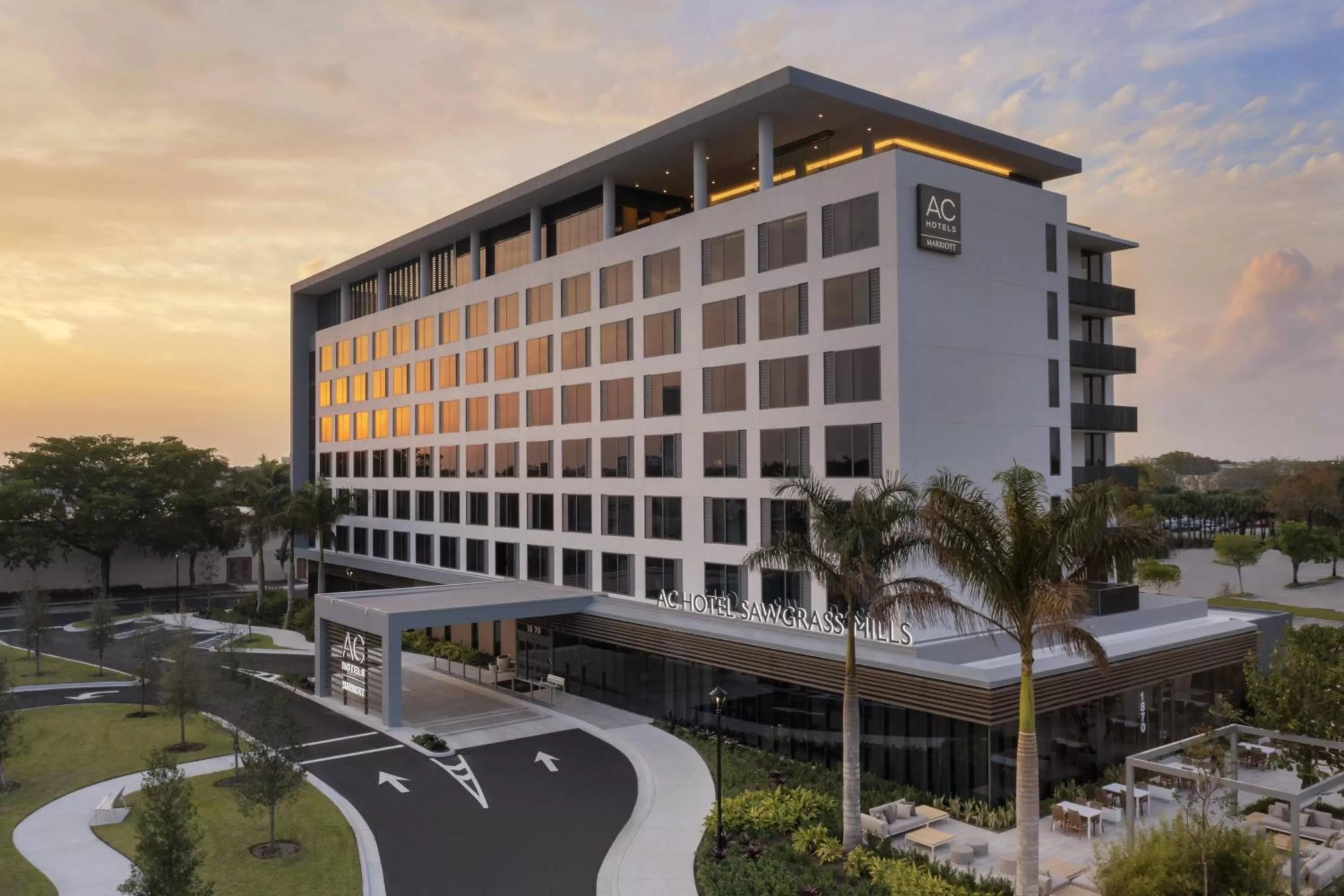 Property building in AC Hotel by Marriott Fort Lauderdale Sawgrass Mills Sunrise