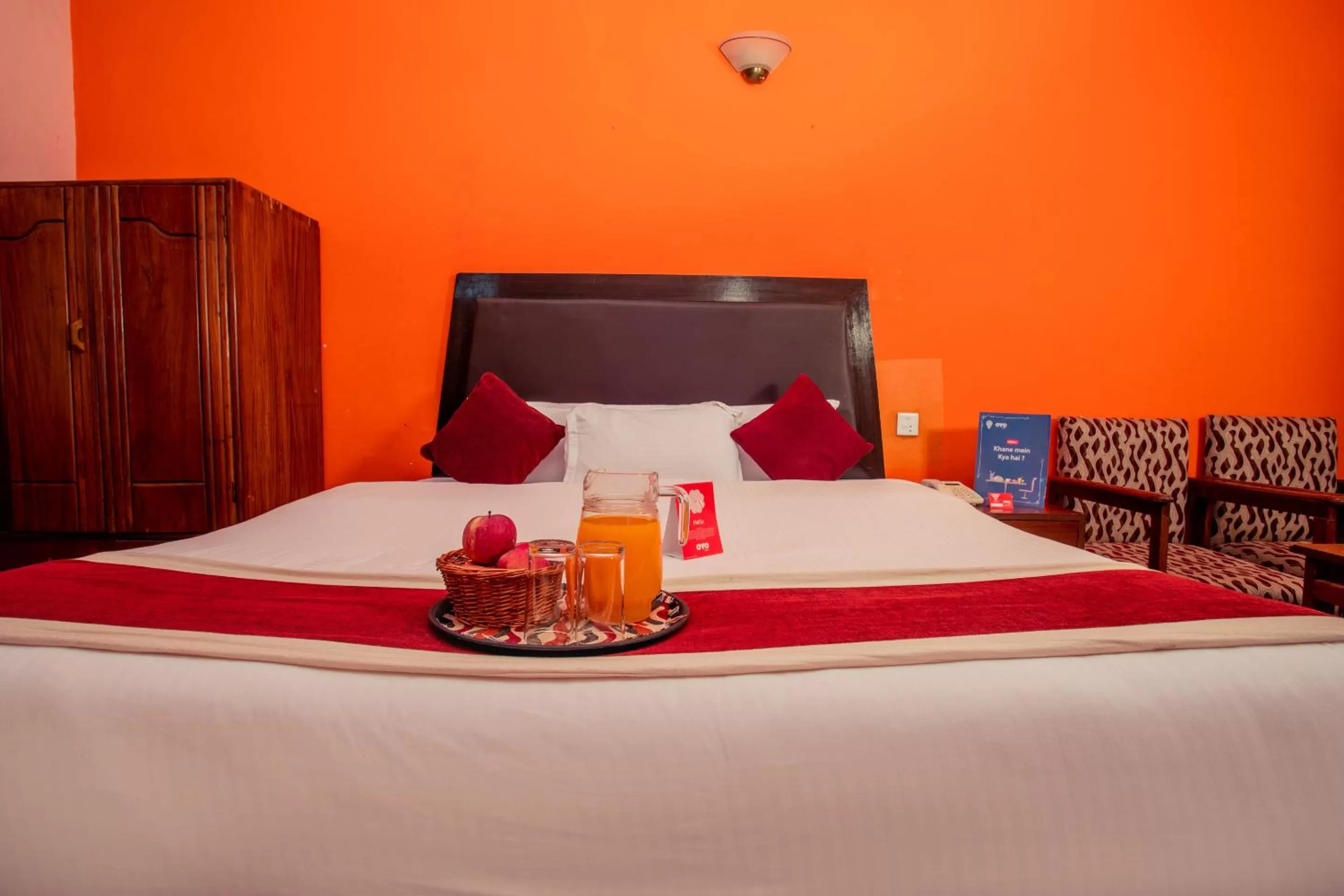 Bed in Hotel Snowland