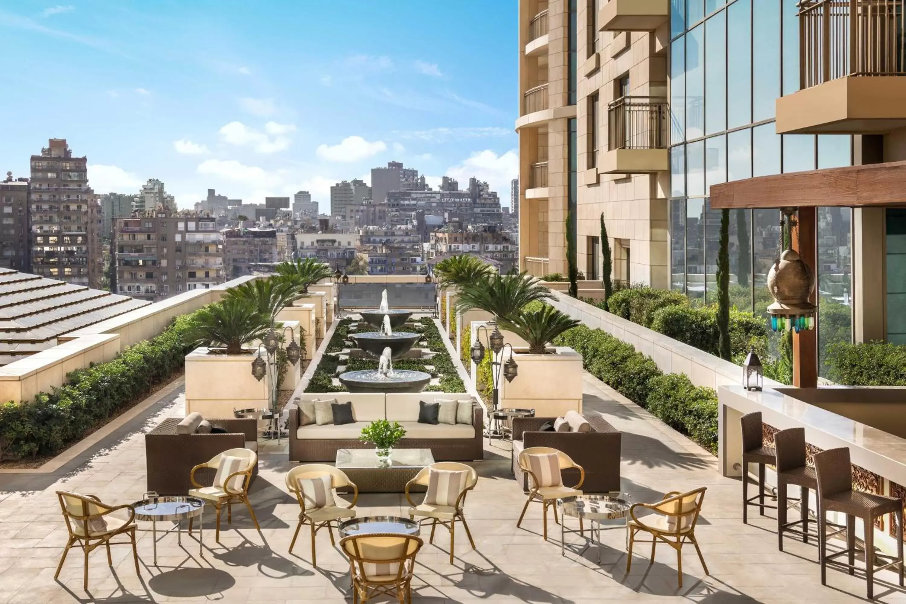 Swimming pool, Restaurant/Places to Eat in The St. Regis Cairo