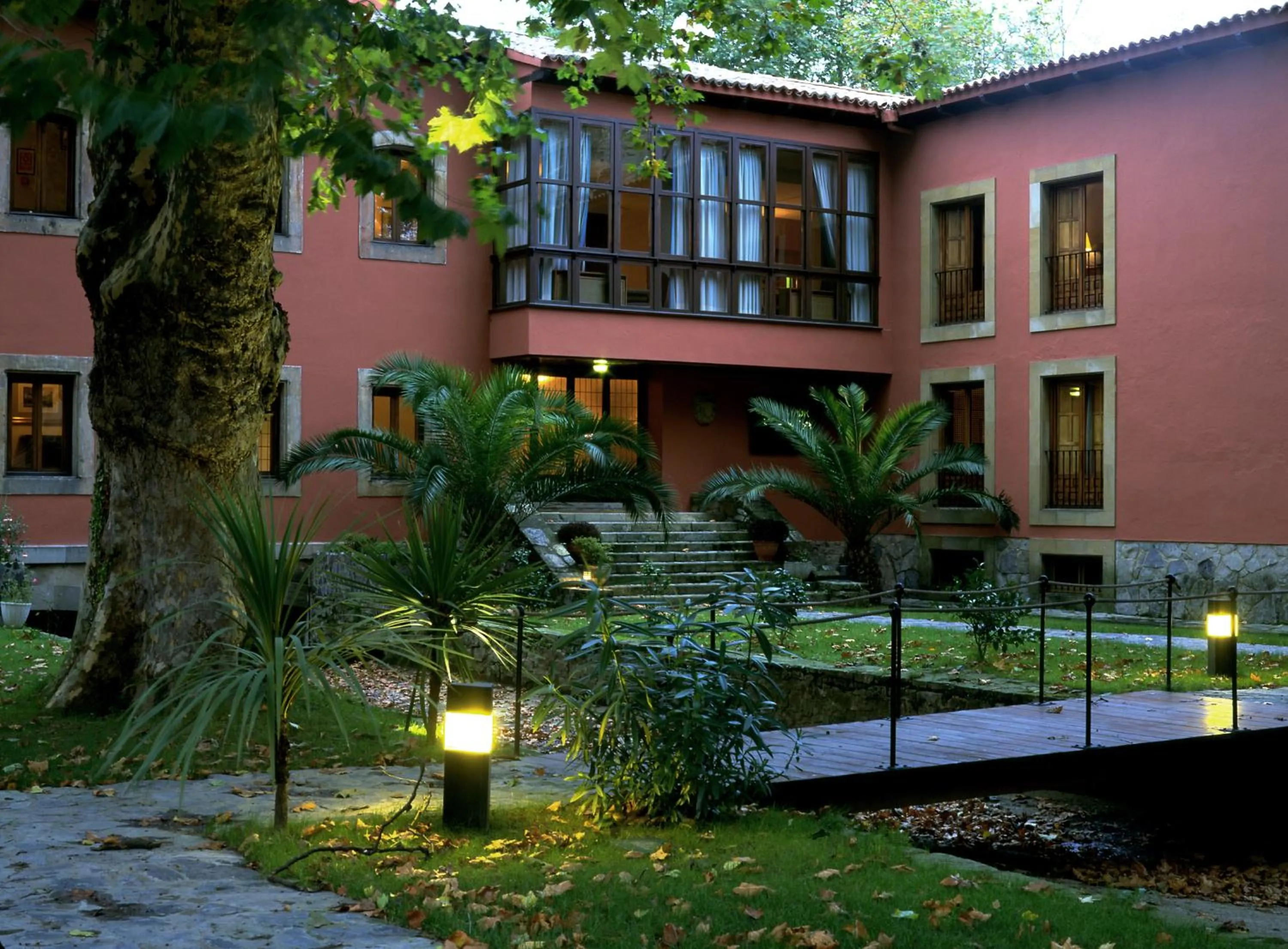 Garden in Parador de Gijón