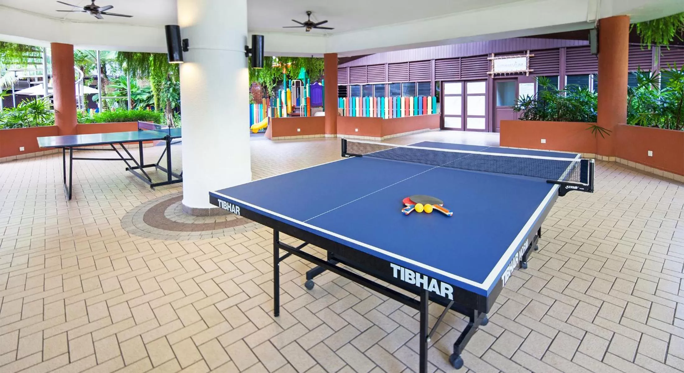 Table tennis in The Bayview Beach Resort