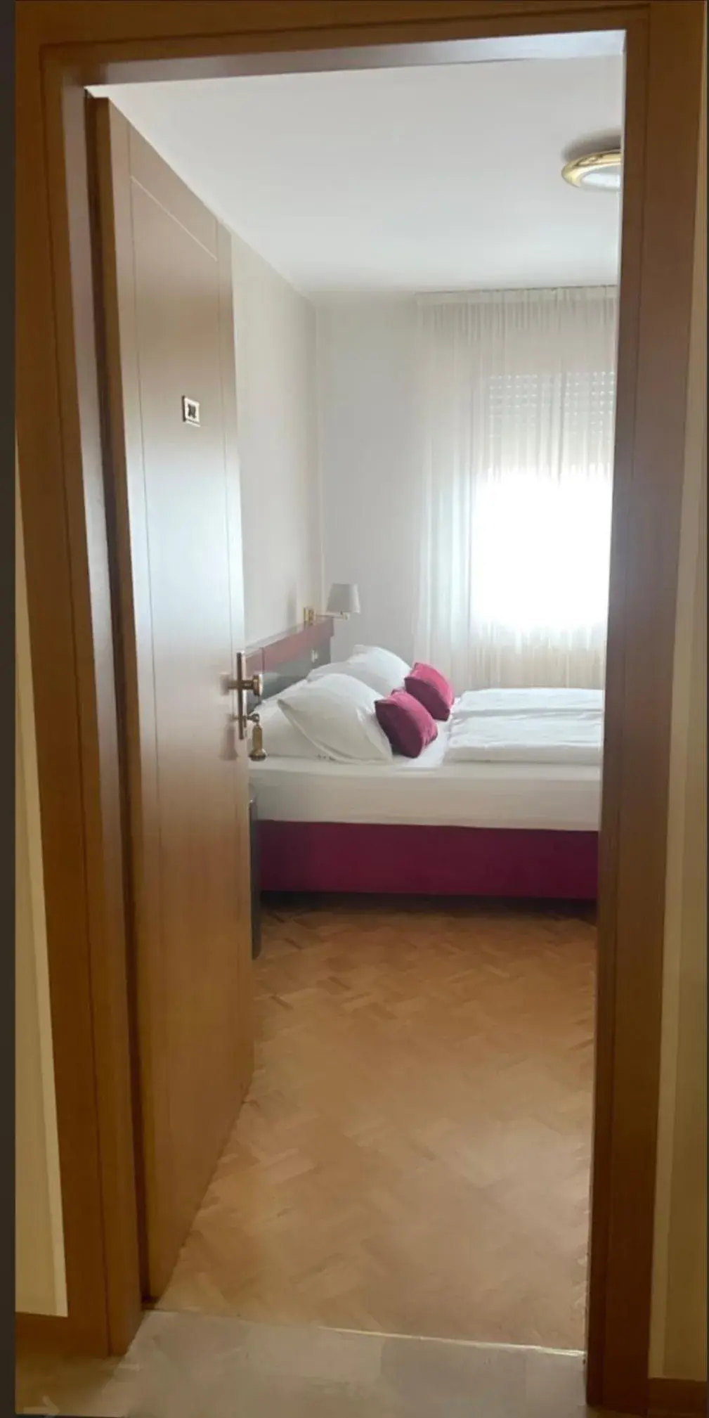 Bed in Hotel Pittini
