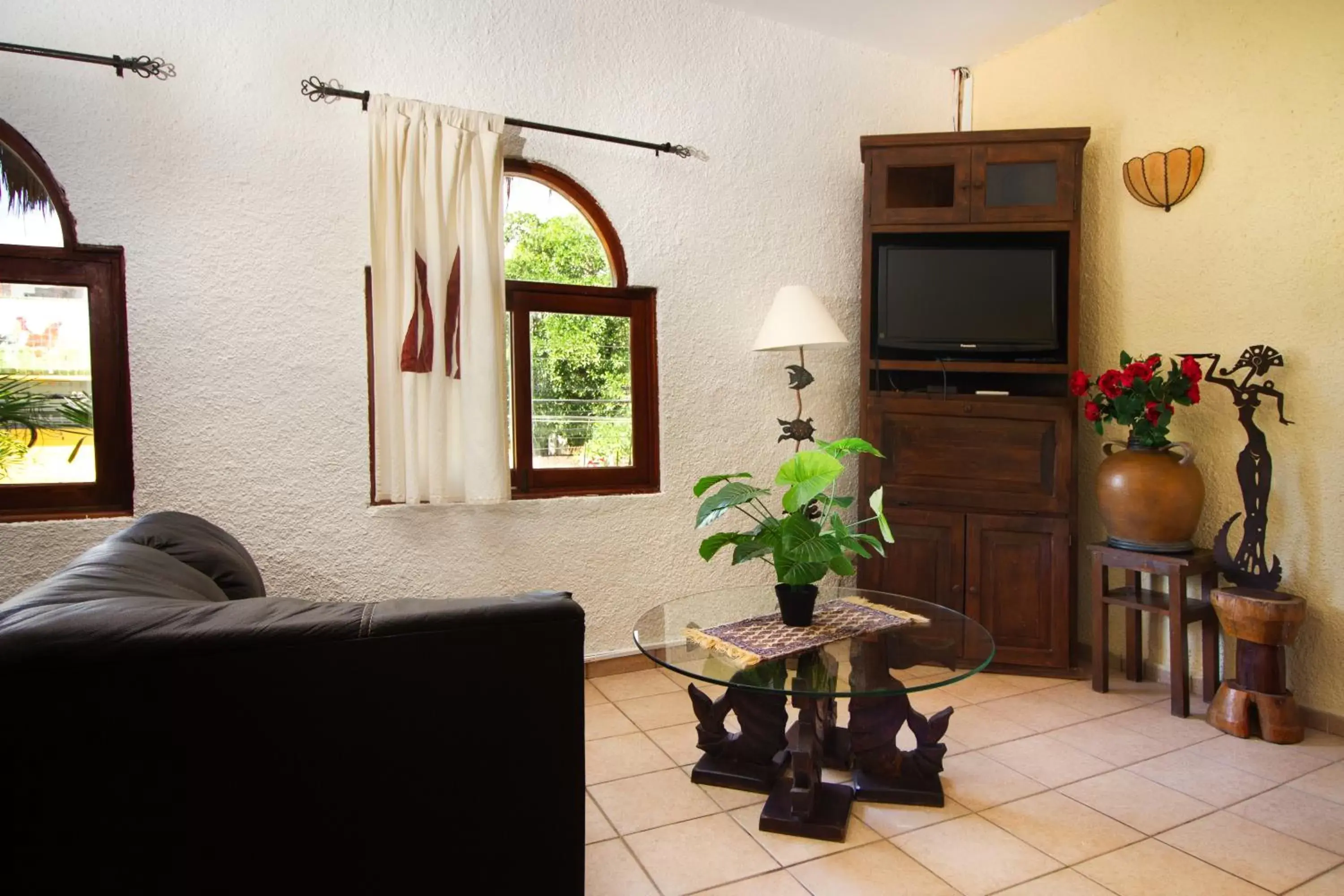 Living room, Seating Area in Hotel Bosque Caribe, 5th Av. zone