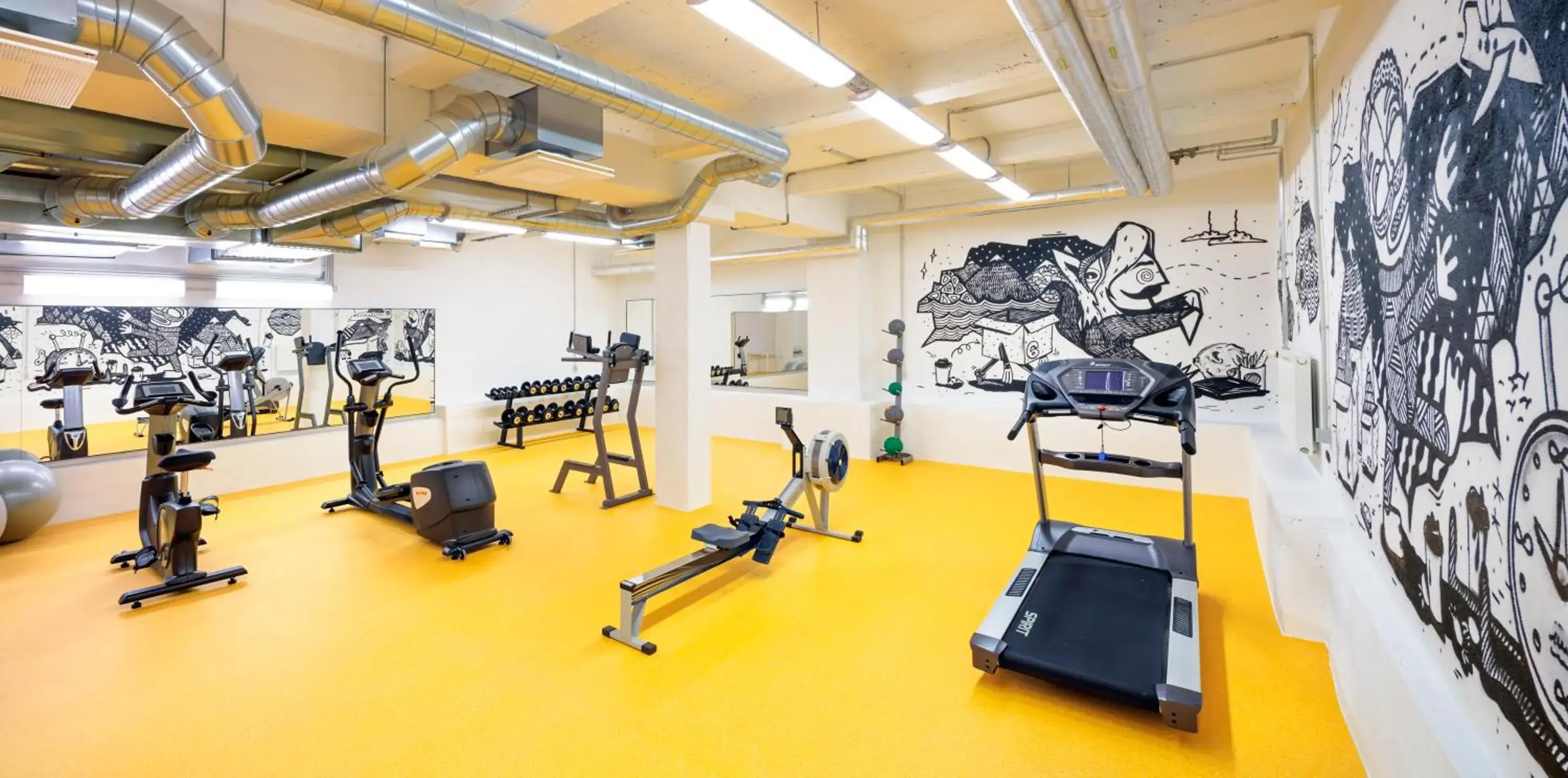 Fitness centre/facilities in Hektor Design Hostel