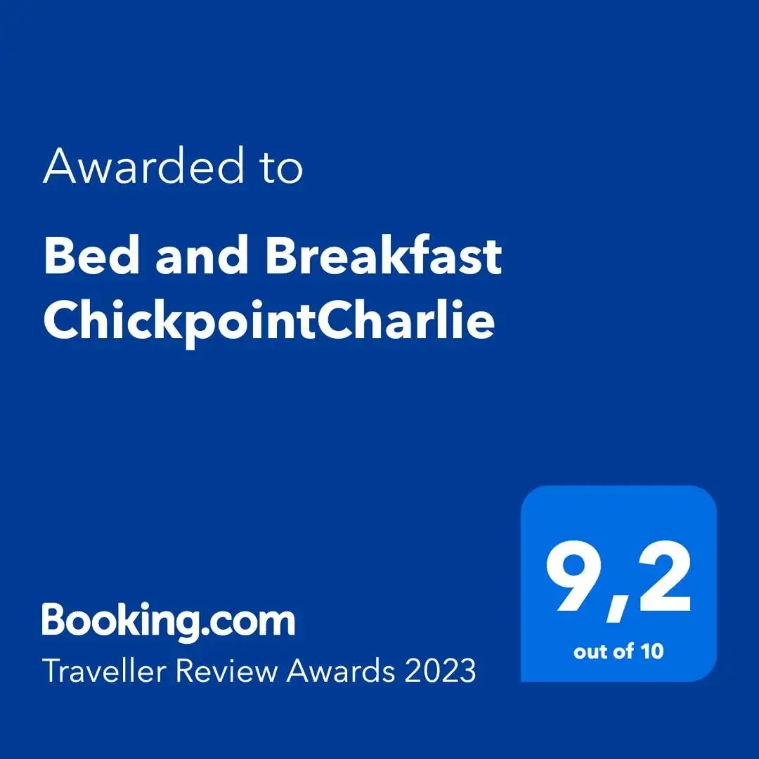 Logo/Certificate/Sign/Award in Bed and Breakfast ChickpointCharlie