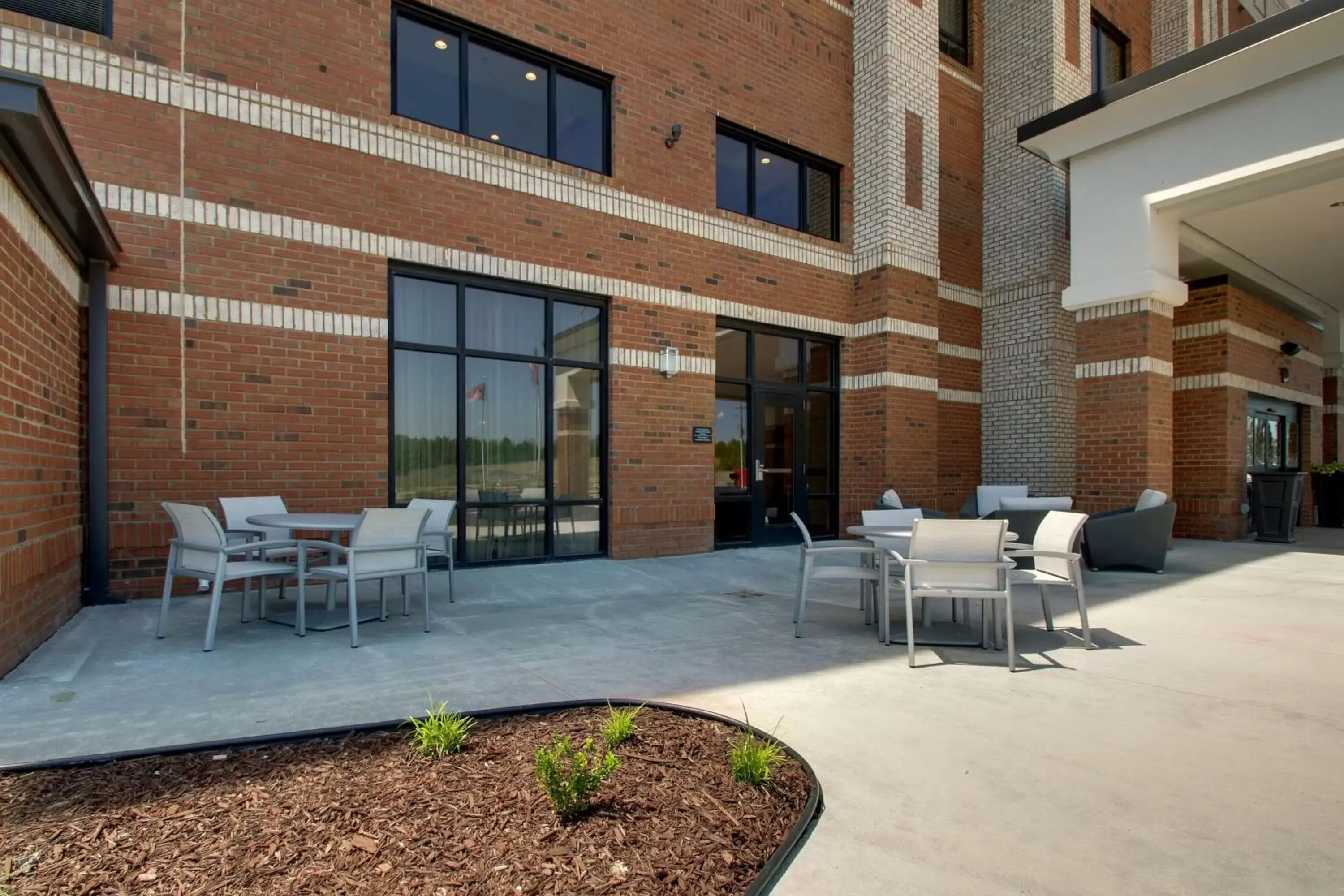 Patio in Hampton Inn Sneads Ferry Topsail Beach