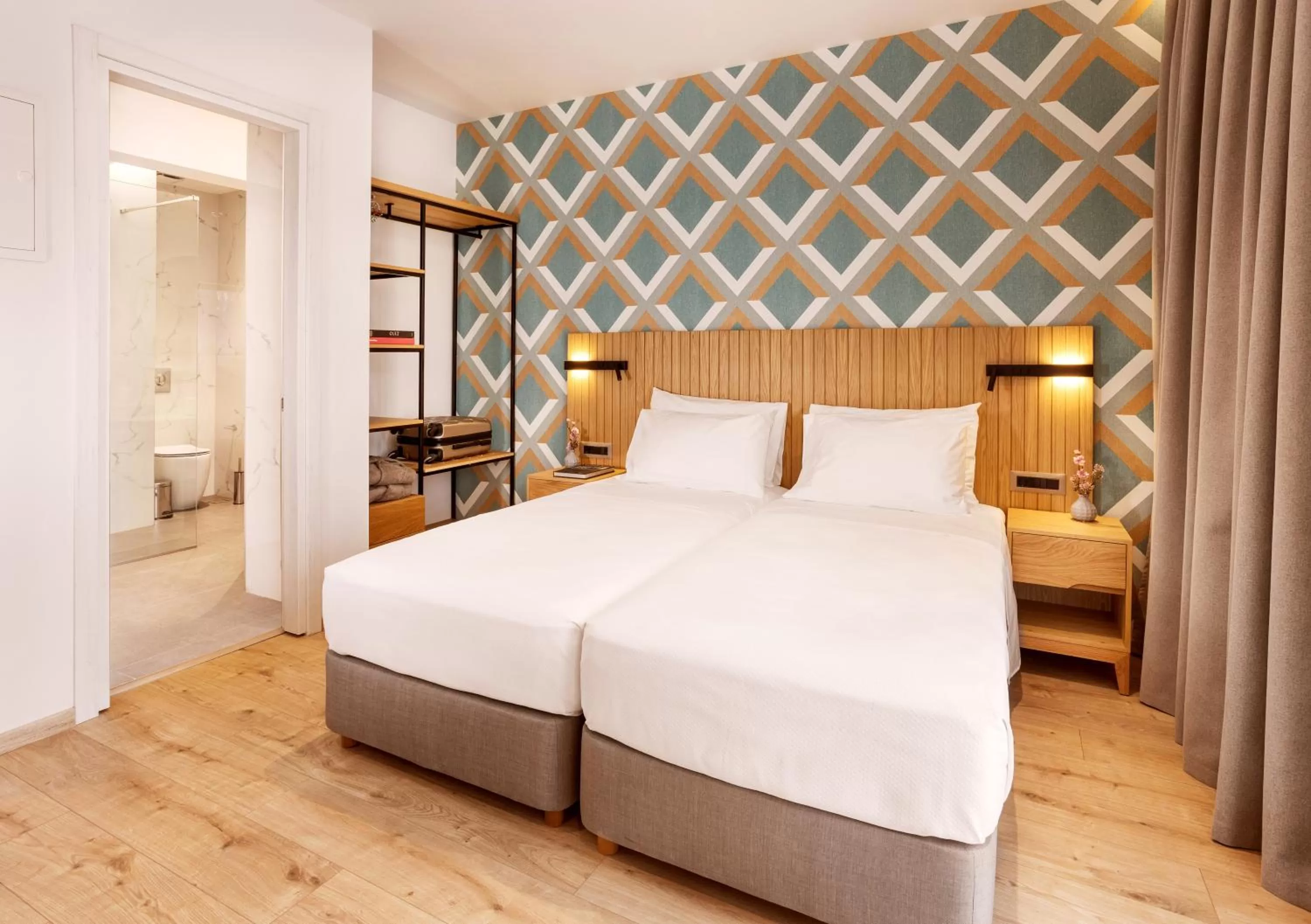 Bed in DAYS City Suites Athens