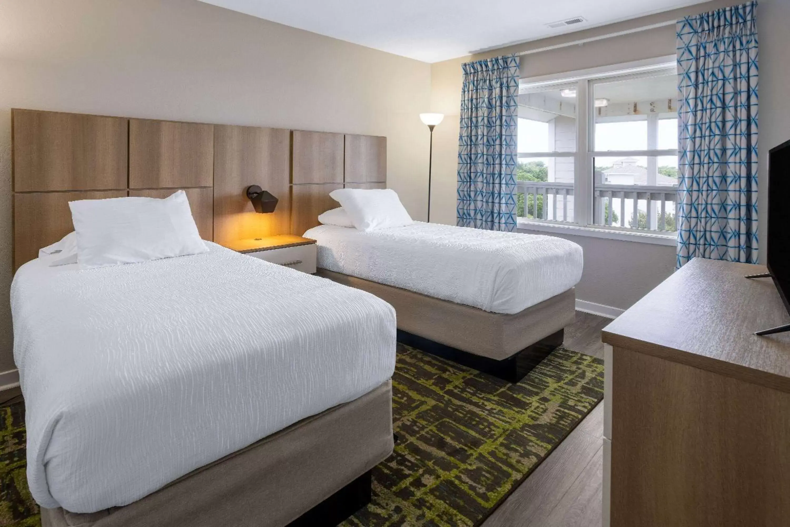 Bed in Atlantic Beach Resort, a Ramada by Wyndham Bed in Atlantic Beach Resort, a Ramada by Wyndham