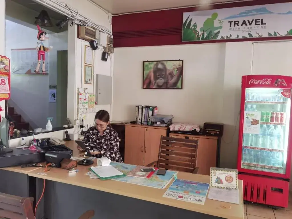 Lobby or reception in Akinabalu Youth Hostel Lobby or reception in Akinabalu Youth Hostel