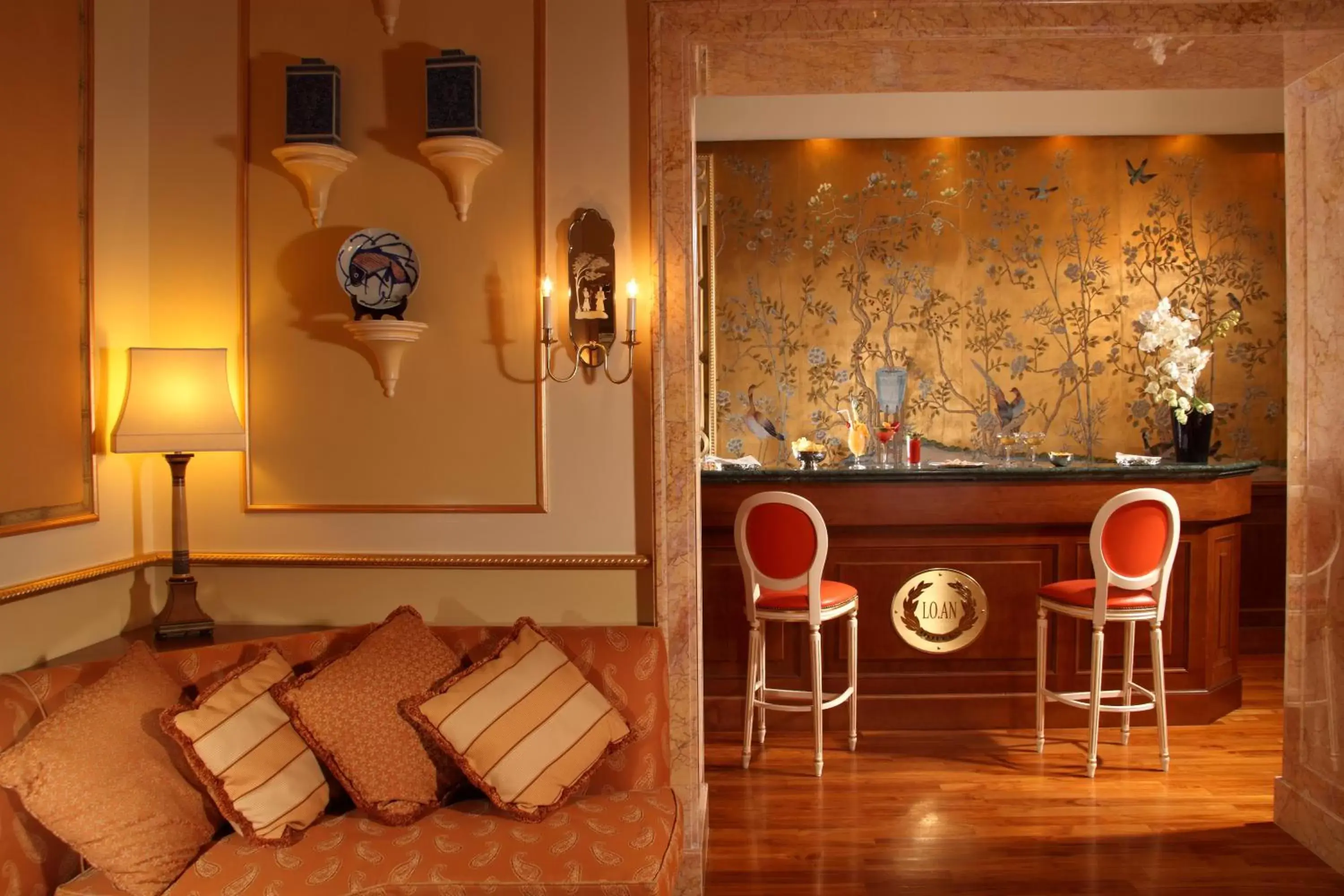 Lobby or reception, Lounge/Bar in Hotel Degli Aranci