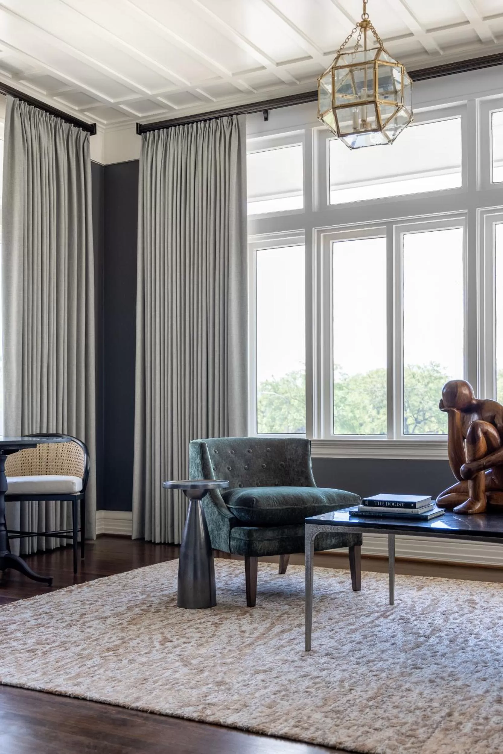 Living room in La Colombe d'Or Hotel