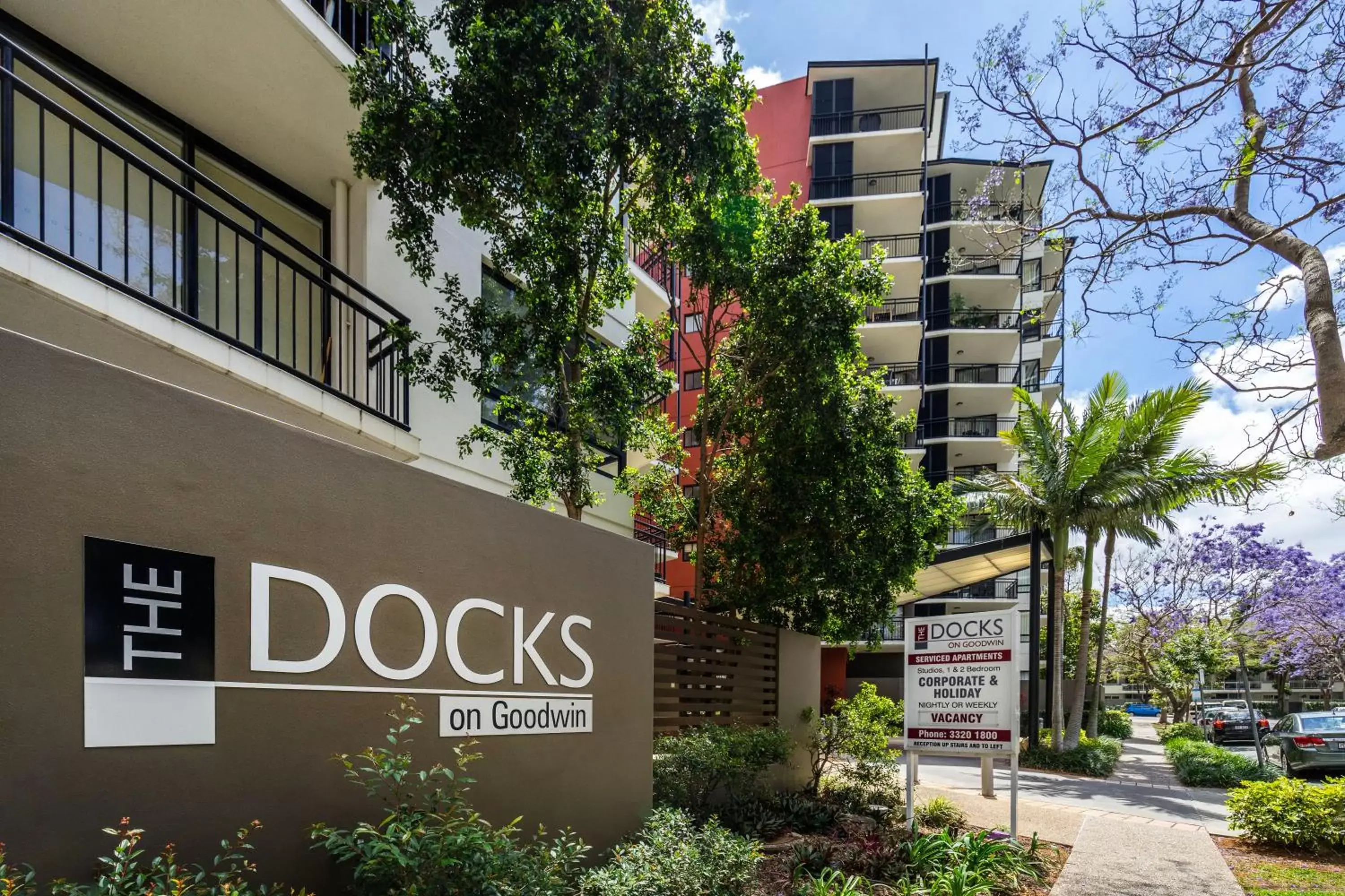 Facade/entrance, Property Building in The Docks On Goodwin