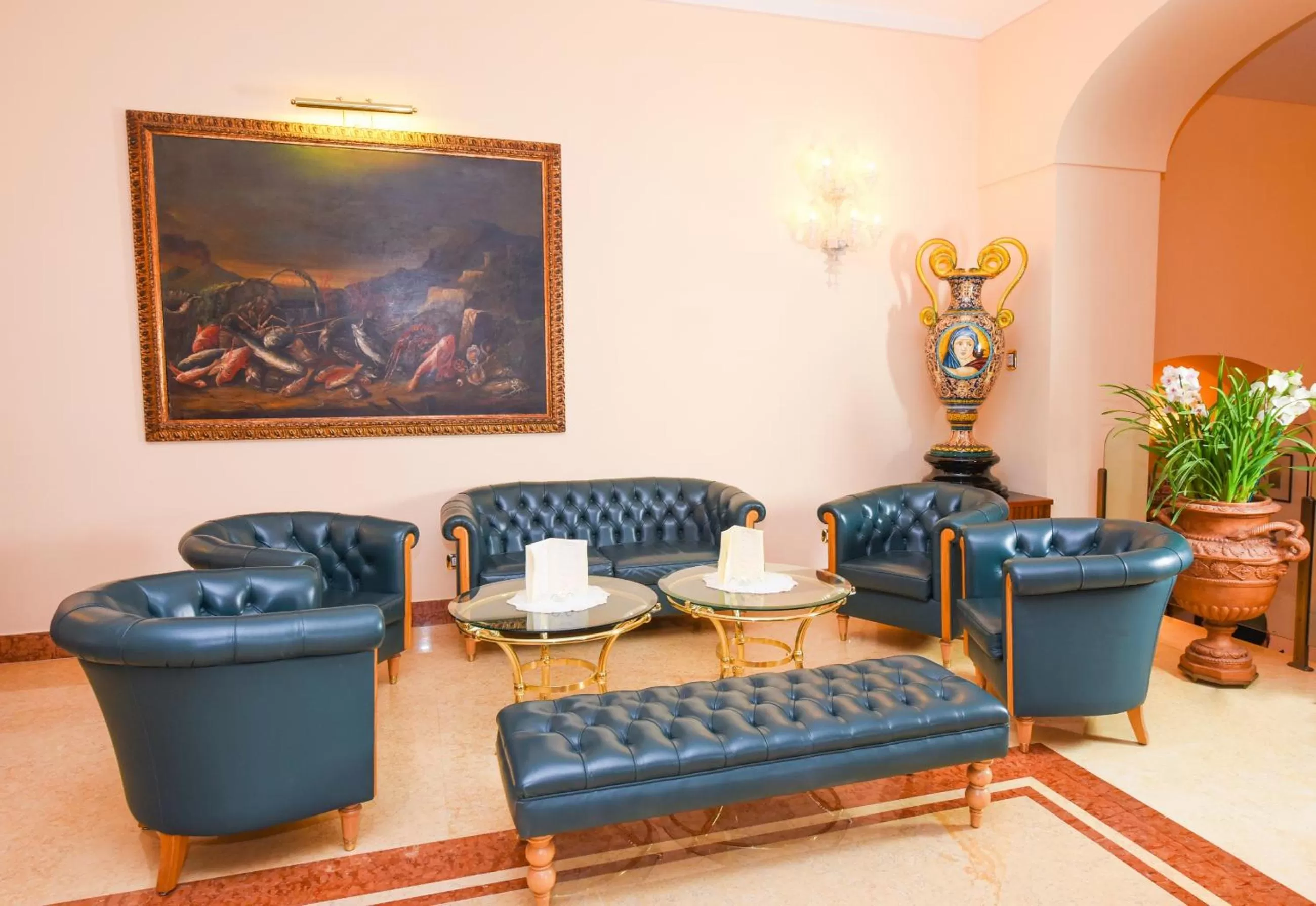 Lounge or bar in Hotel Antiche Mura