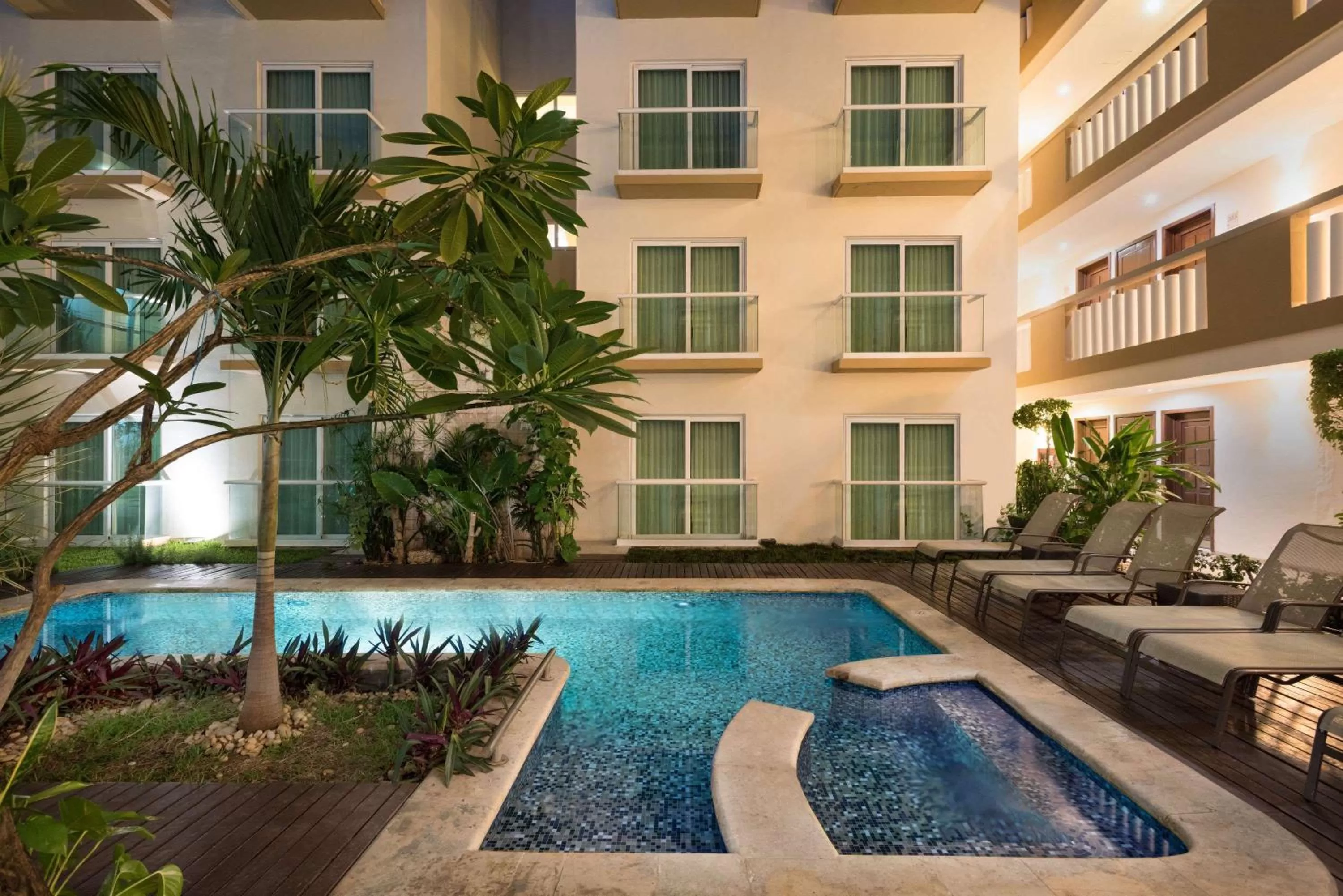 On site in Wyndham Merida