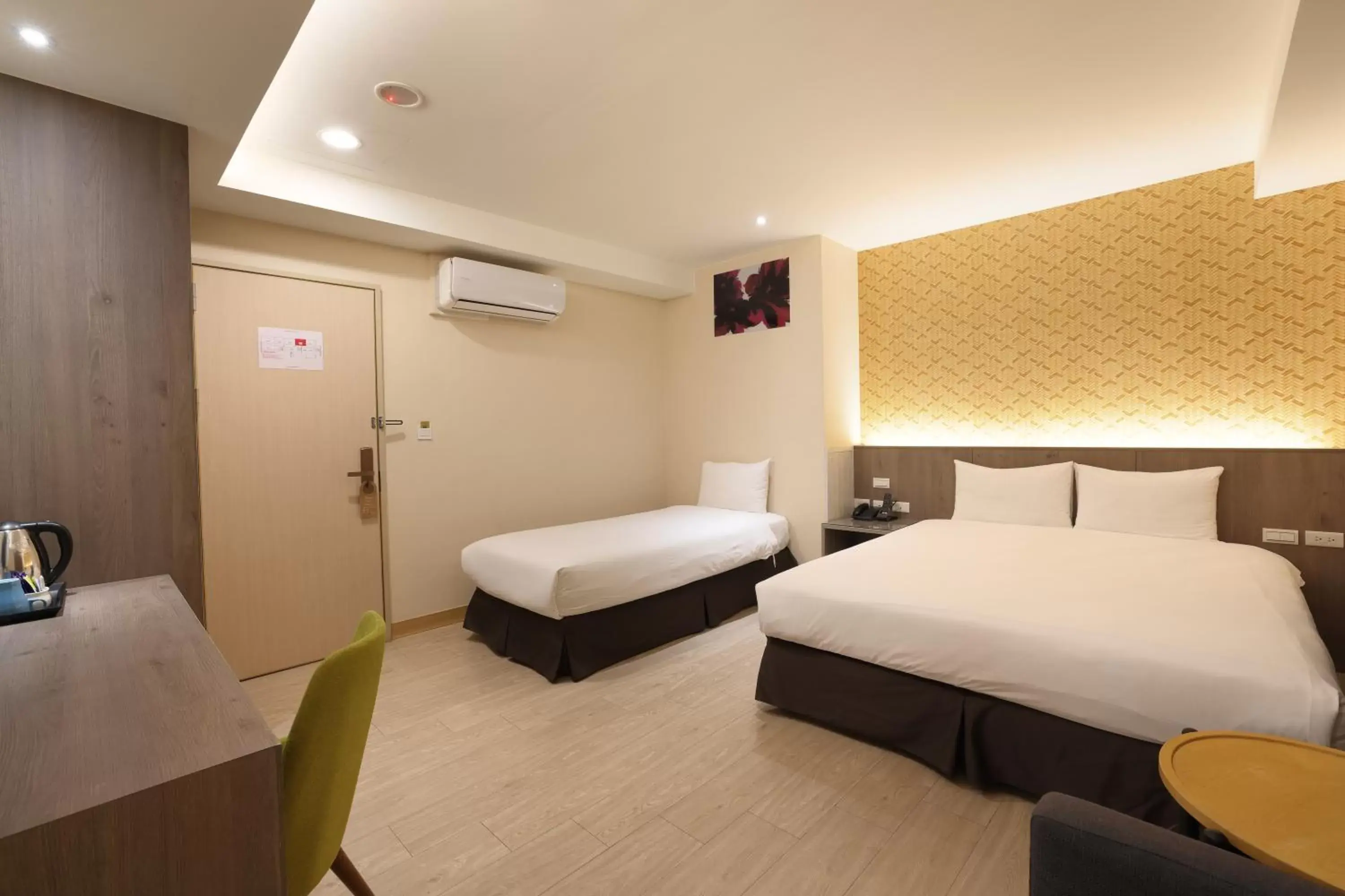 Bed in TC Hotel - Hualien Zhongxiao