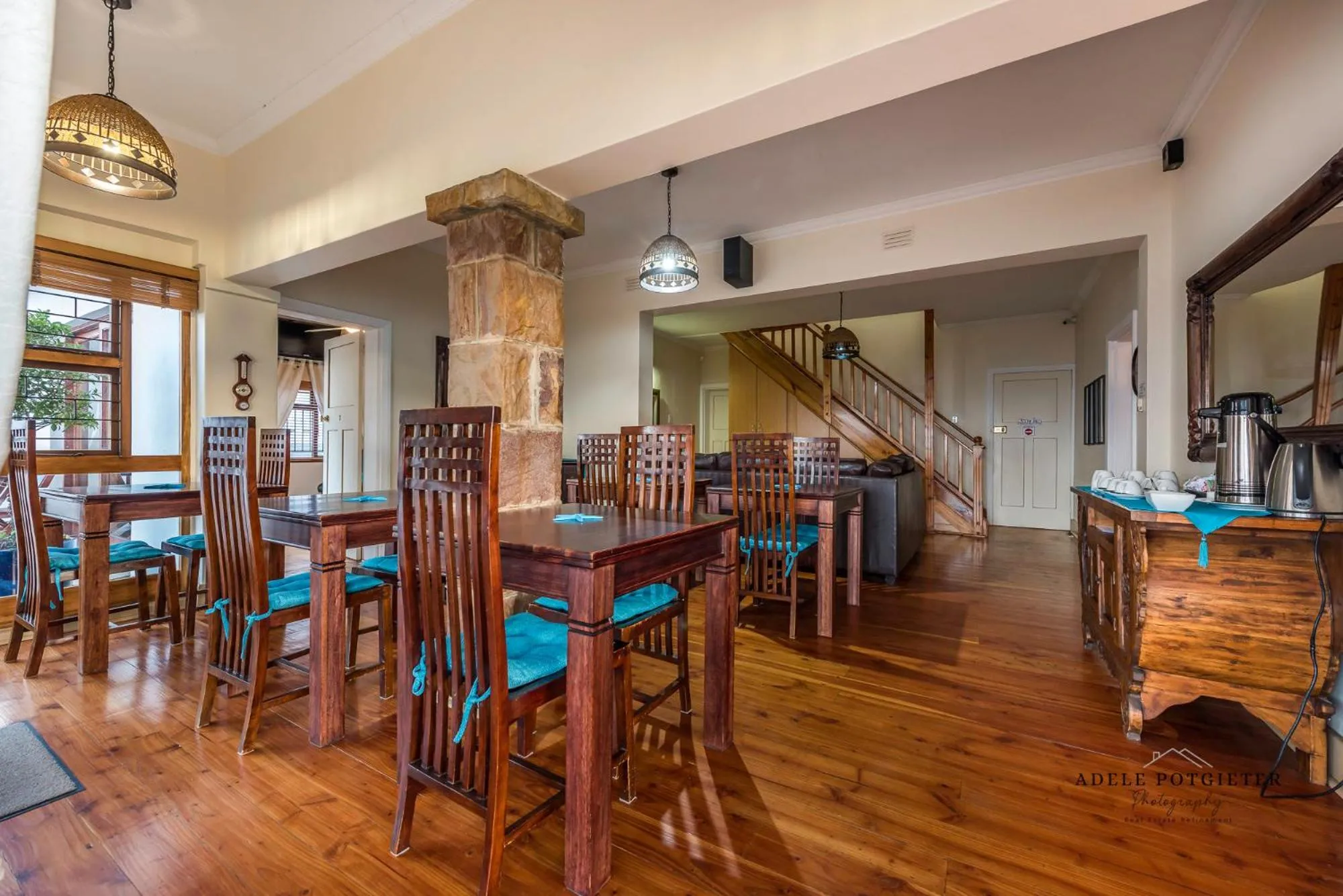 Dining area in Aquamarine Guest House