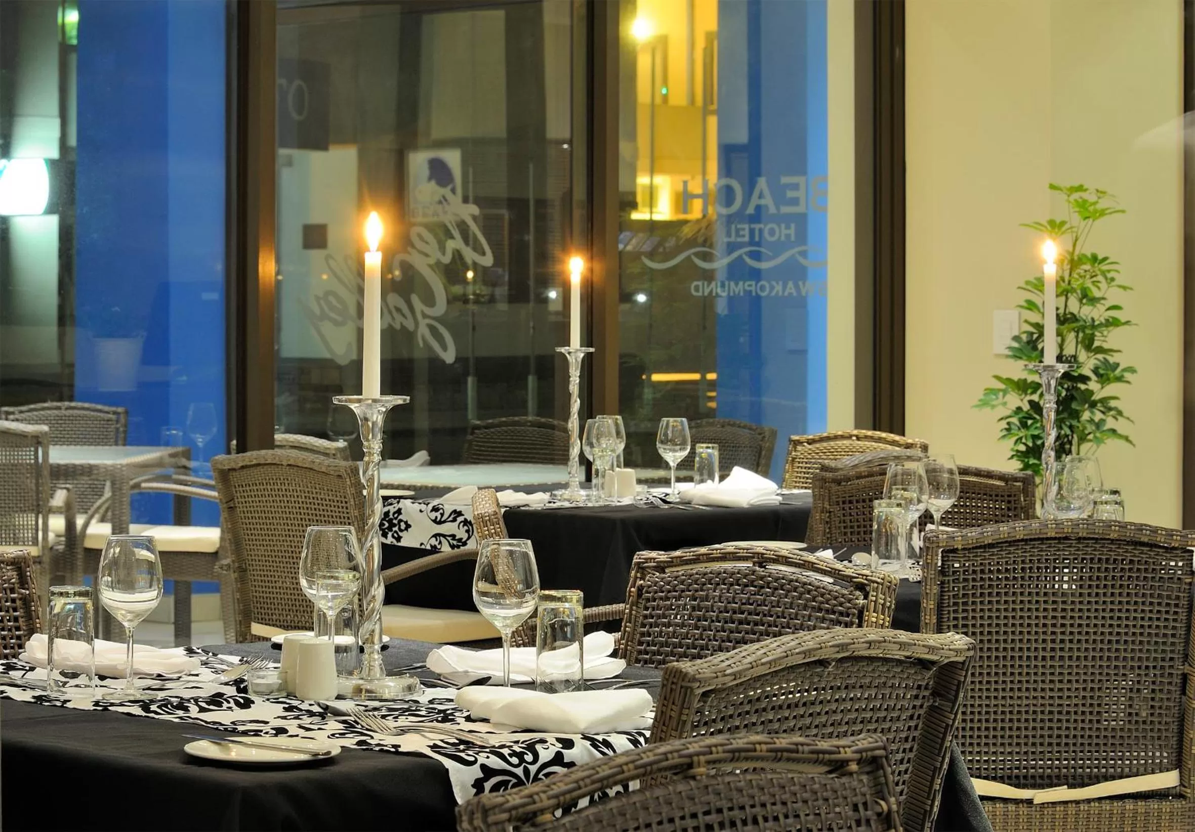 Restaurant/places to eat in Beach Hotel Swakopmund
