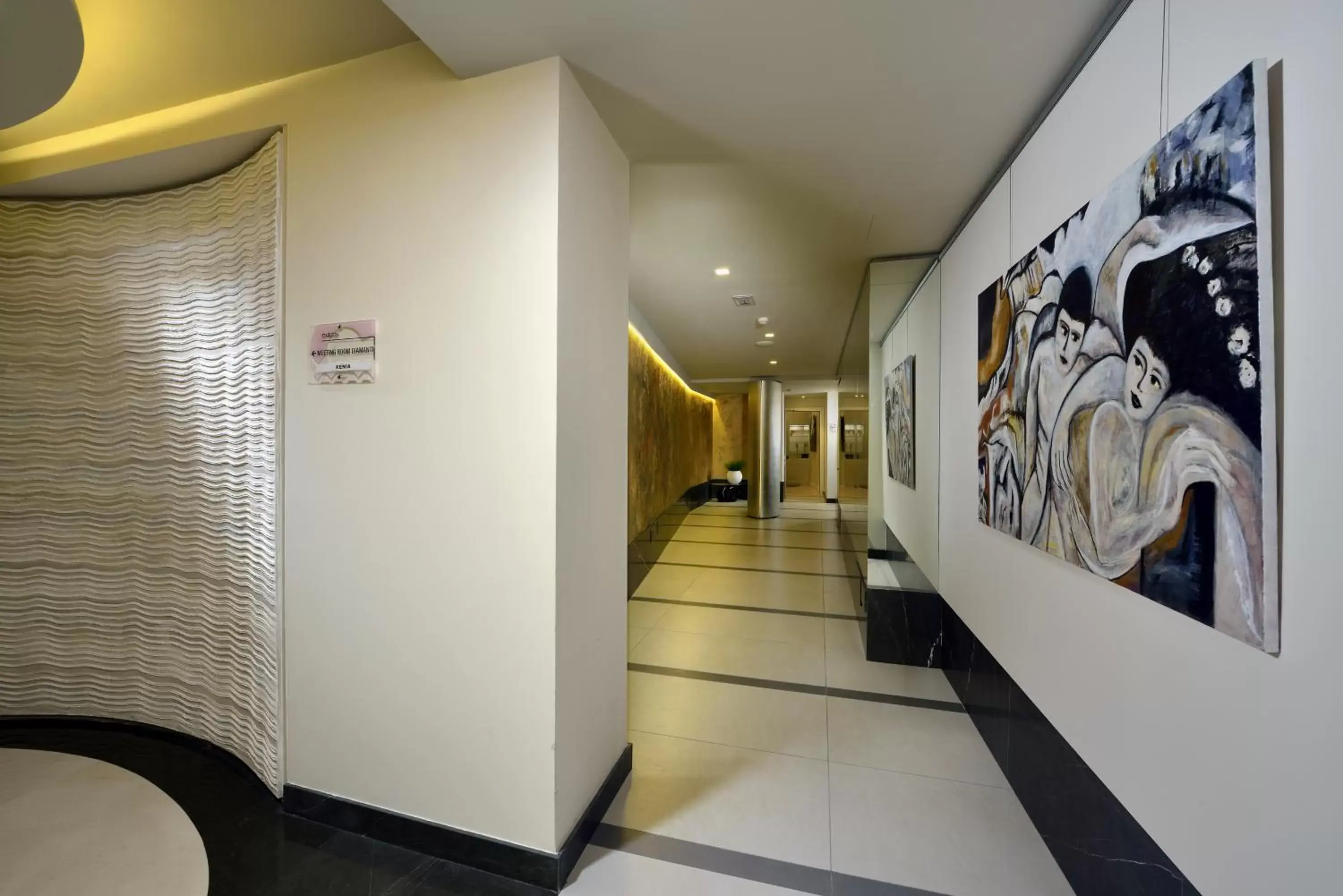 Lobby or reception in Hotel Carlton Lobby or reception in Hotel Carlton