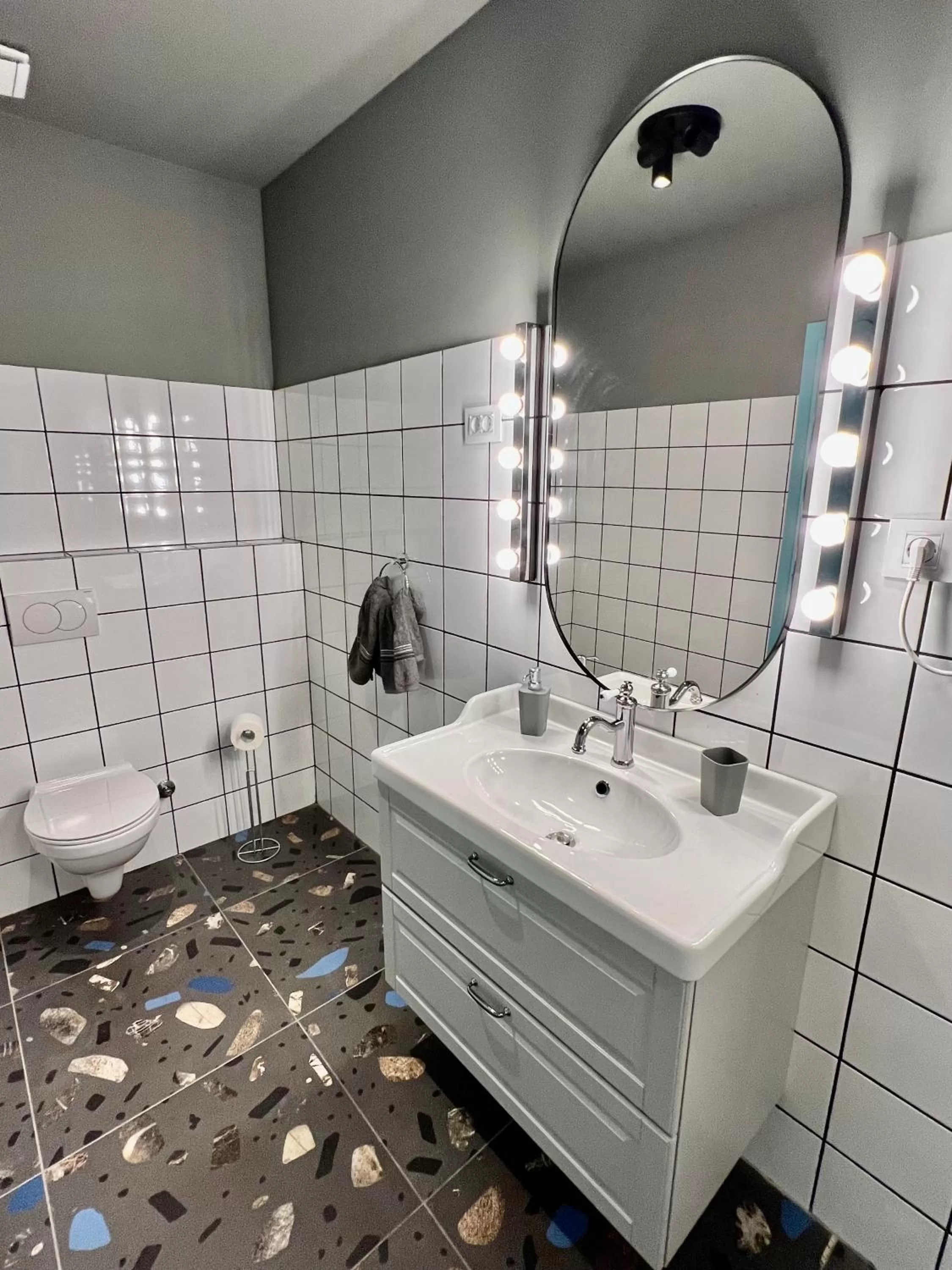 Toilet, Bathroom in Tulum Apart Center Belgrade