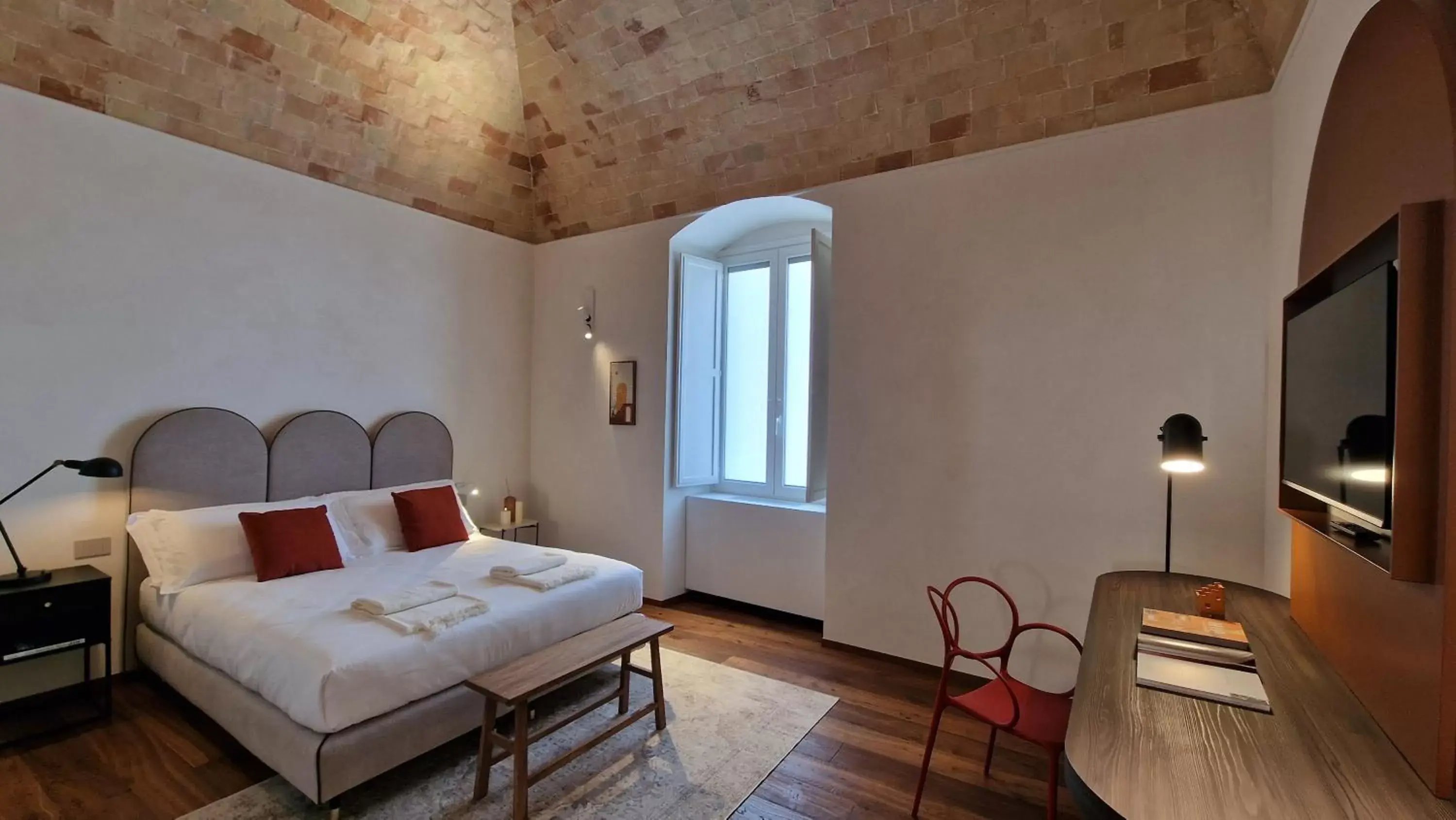 Bedroom, Bed in Palazzo Fontana