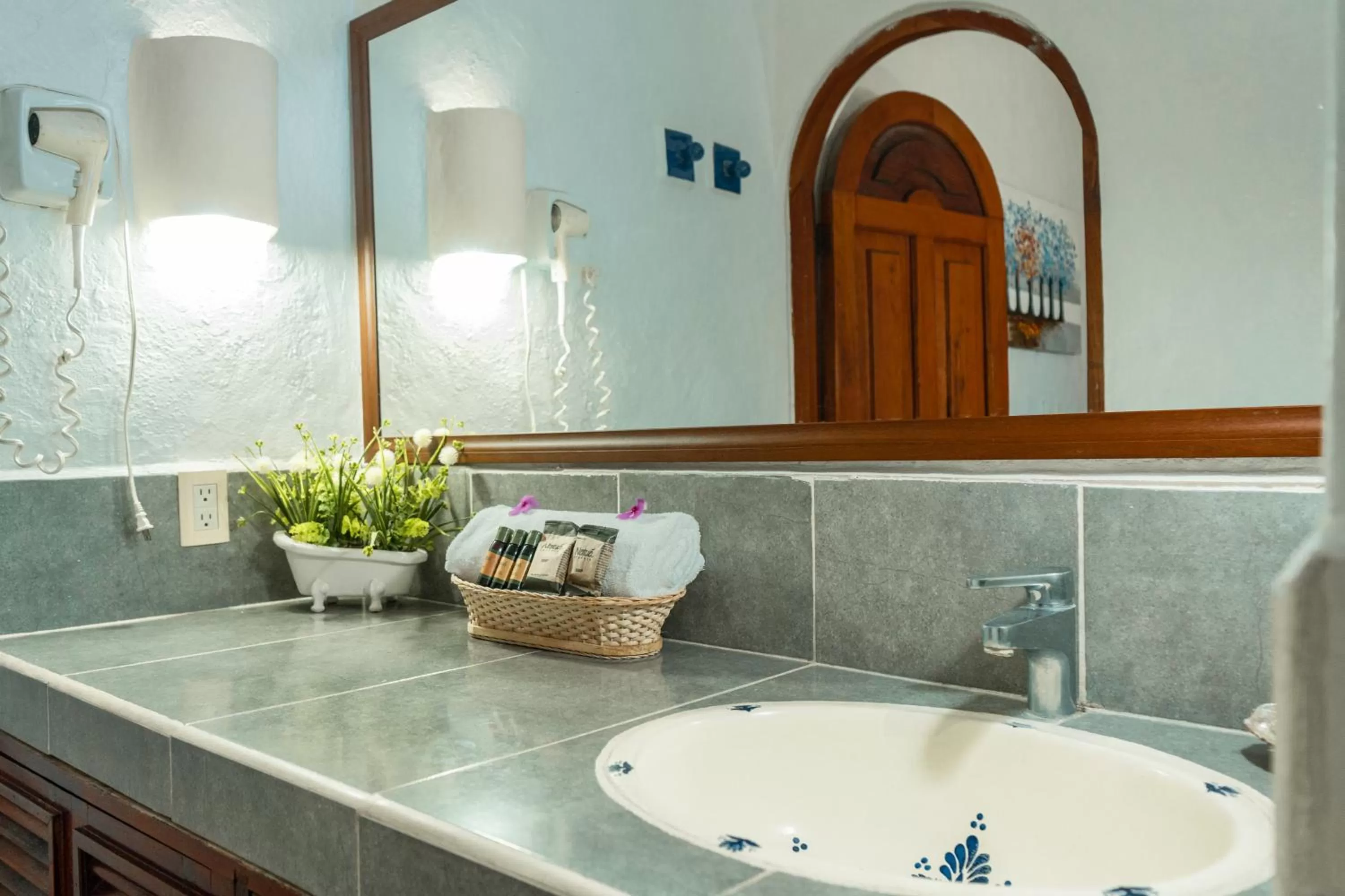 Bathroom in Arena Suites