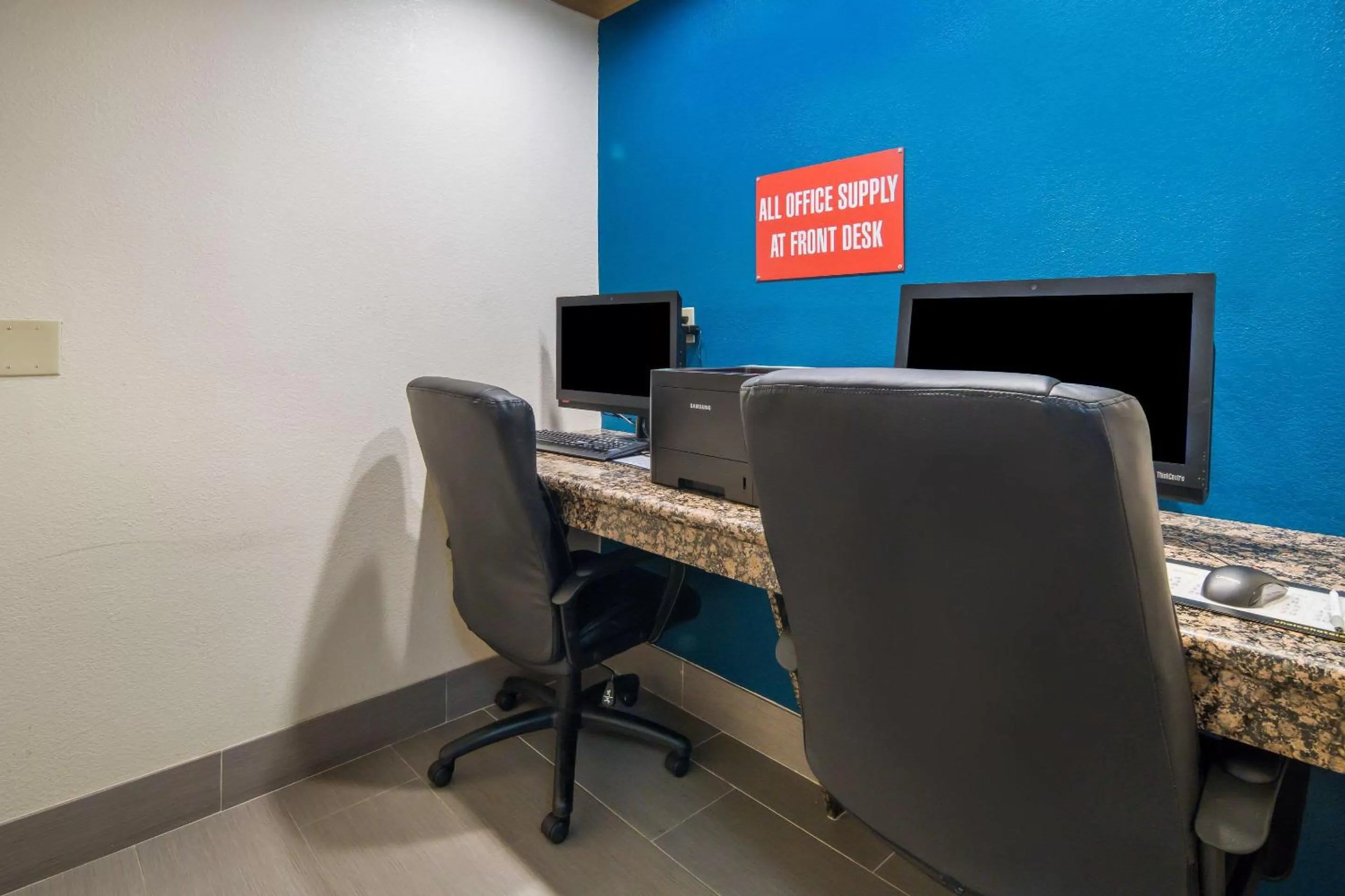 On site in Clarion Inn & Suites Weatherford South