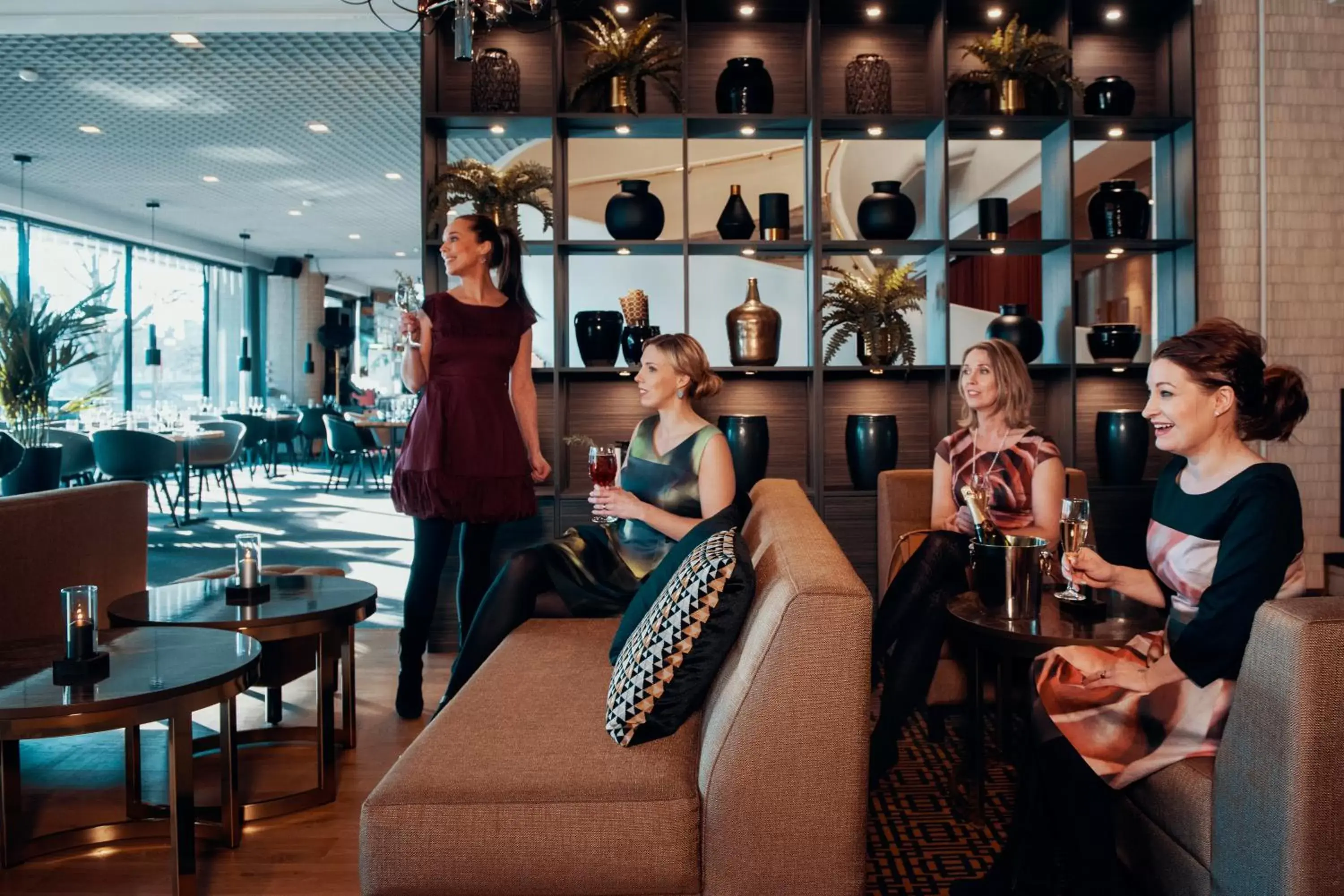 Lobby or reception in Radisson Blu Marina Palace Hotel, Turku