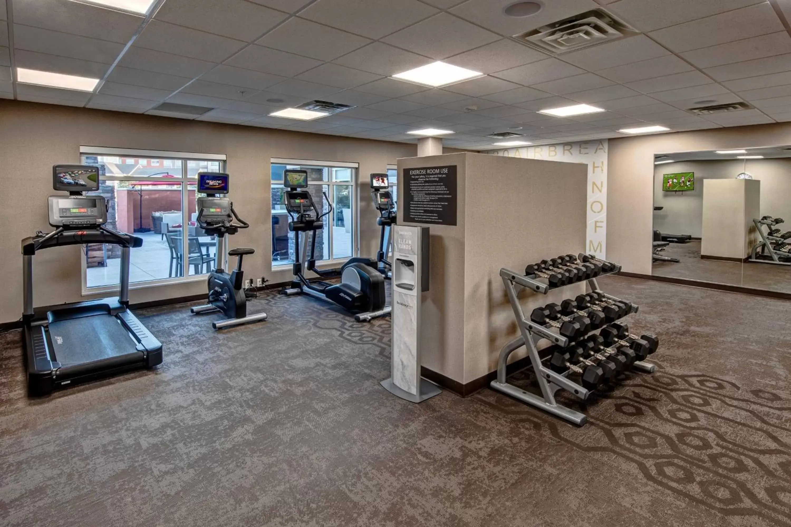 Fitness centre/facilities, Fitness Center/Facilities in Residence Inn by Marriott Tulsa Midtown