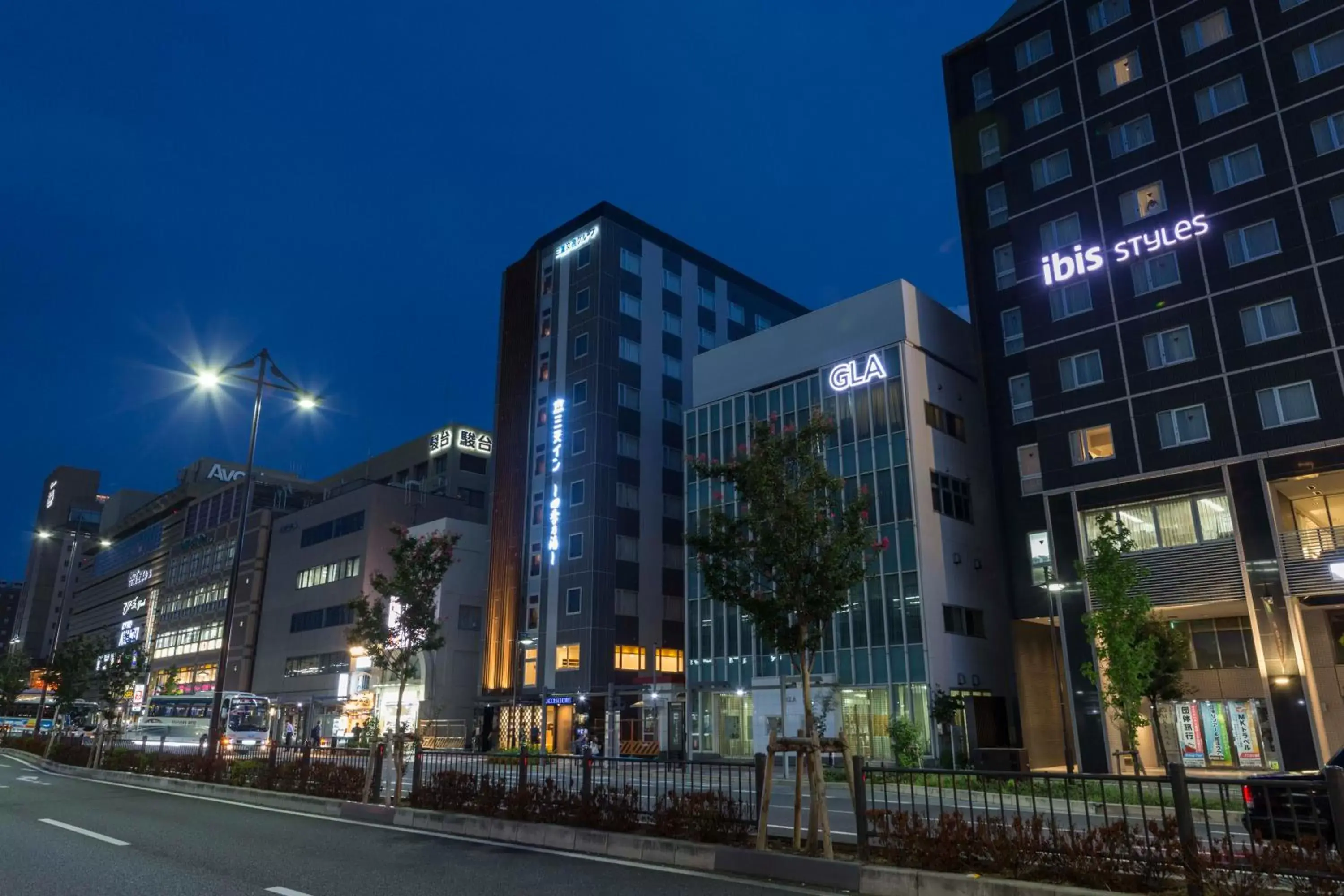 Property Building in Sanco Inn Kyoto Hachijoguchi Shikinoyu