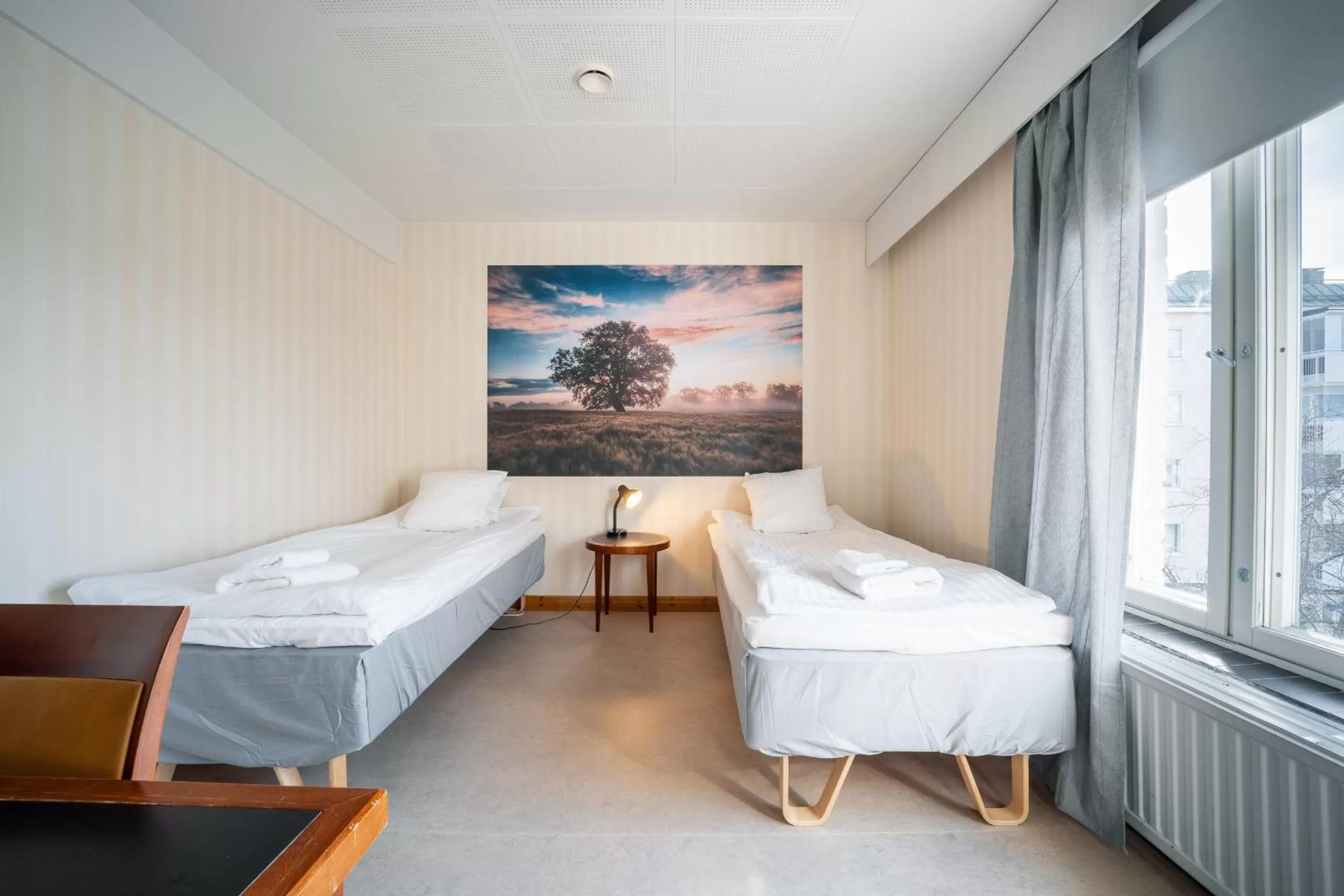 Bed in Hotelli Uninen Kotka