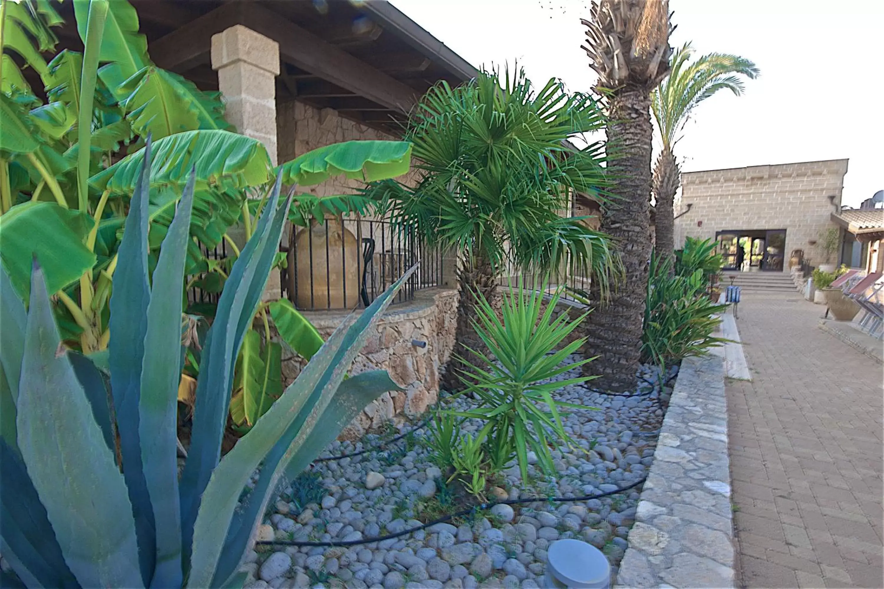 Facade/entrance, Patio/Outdoor Area in Hotel Masseria Le Pajare