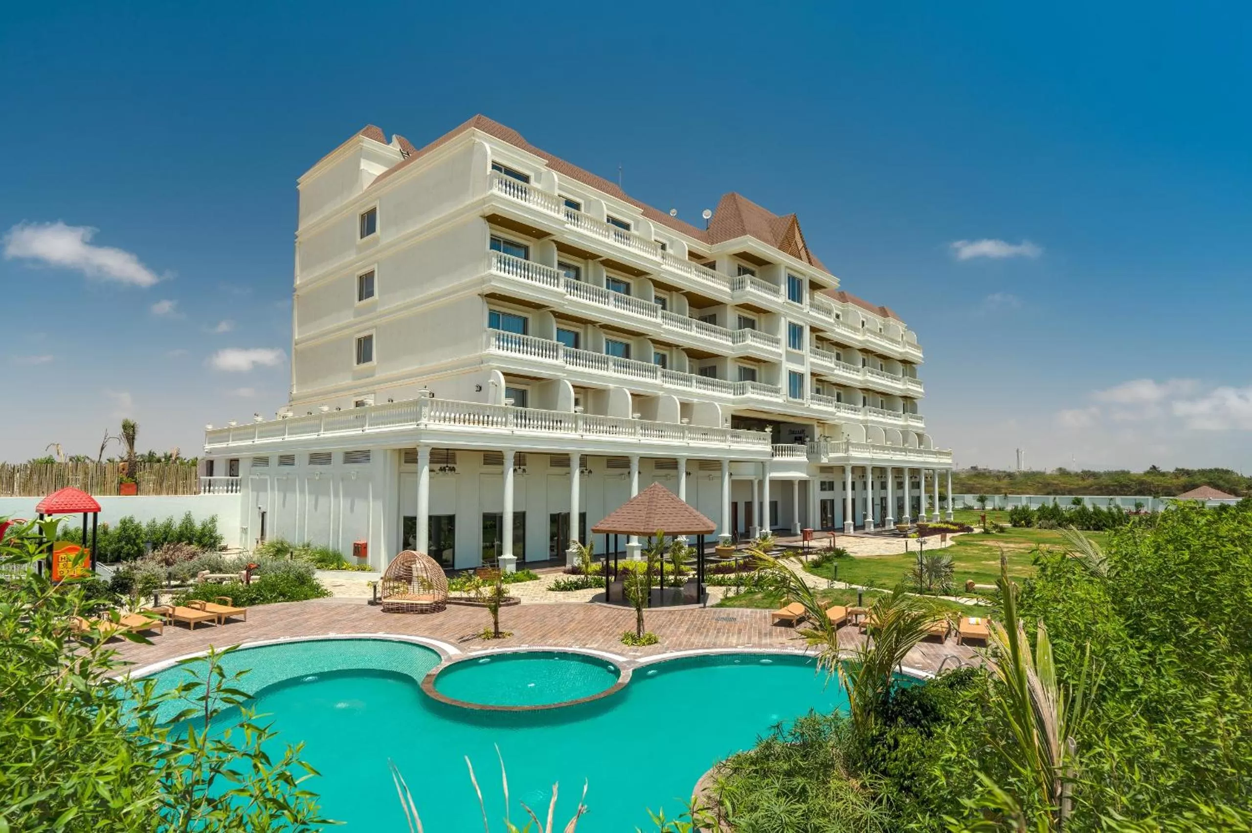 Property building in The Fern Sattva Resort, Dwarka