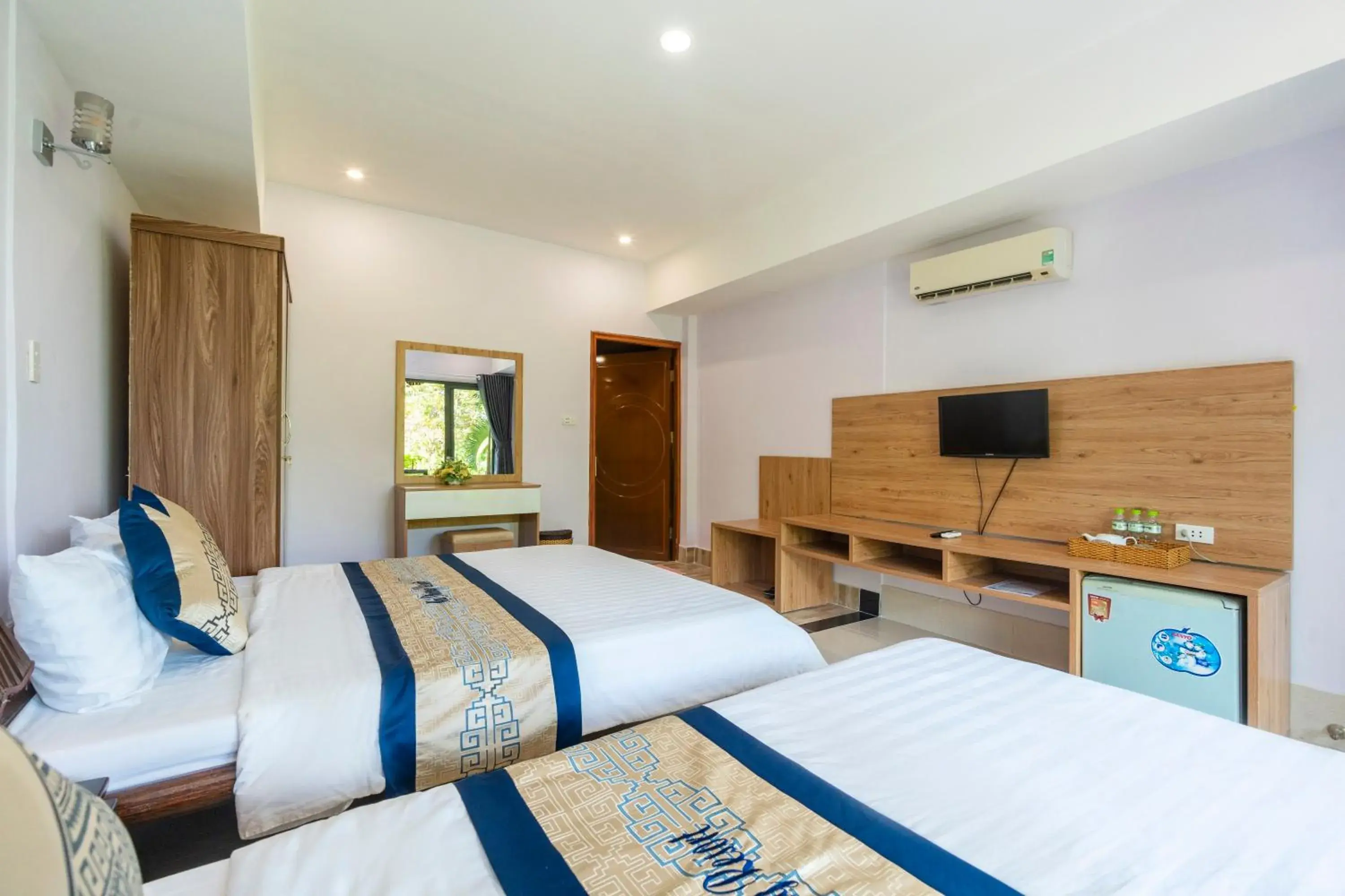Bed in Mai Phuong Resort Phu Quoc