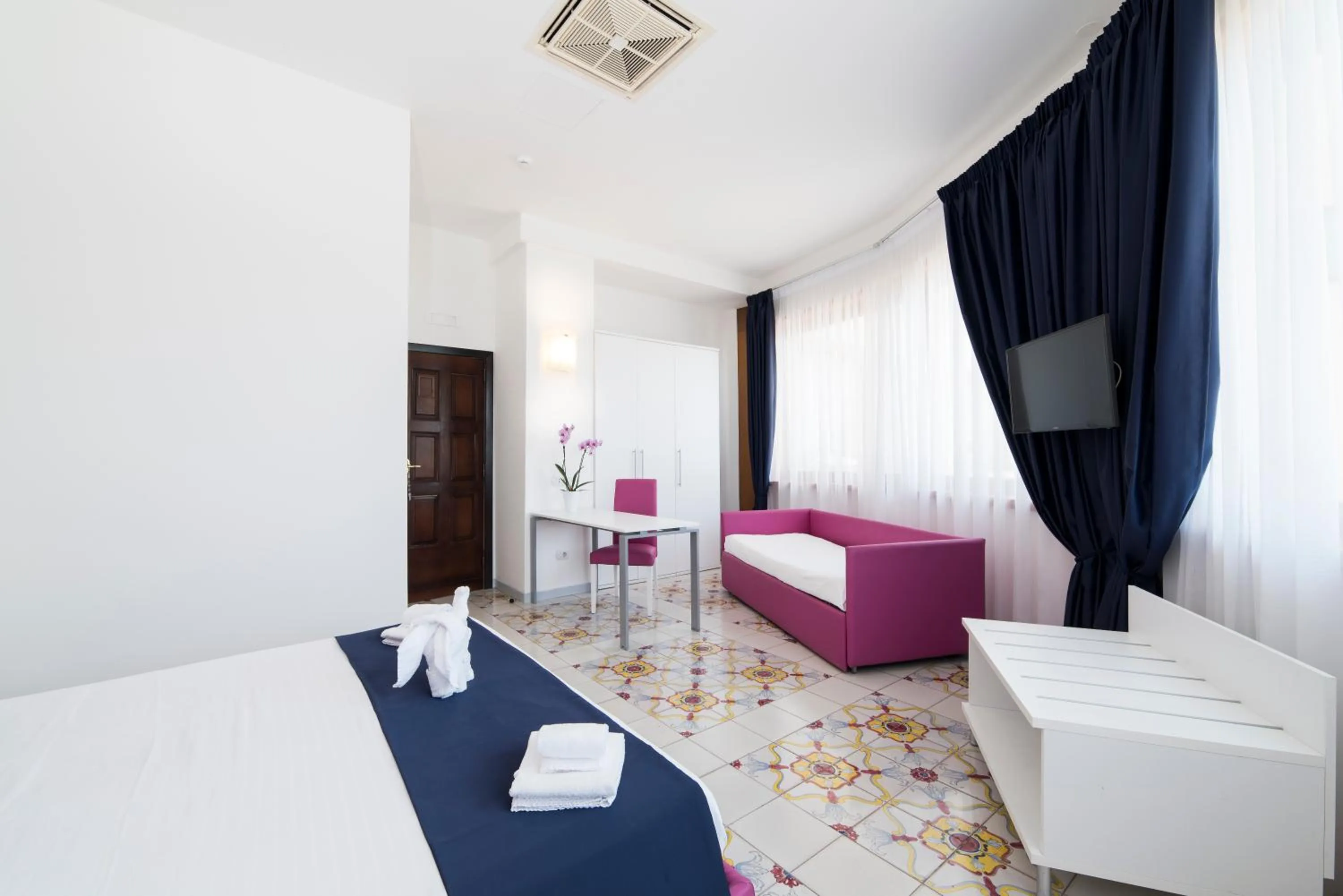 Bed in Hotel Sole Splendid