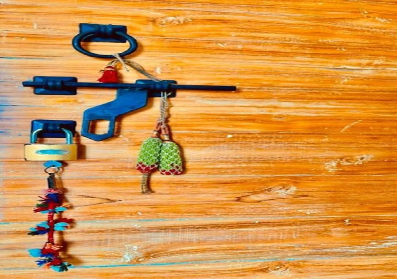 Decorative detail in The Secret House - Adults Only Jaisalmer India