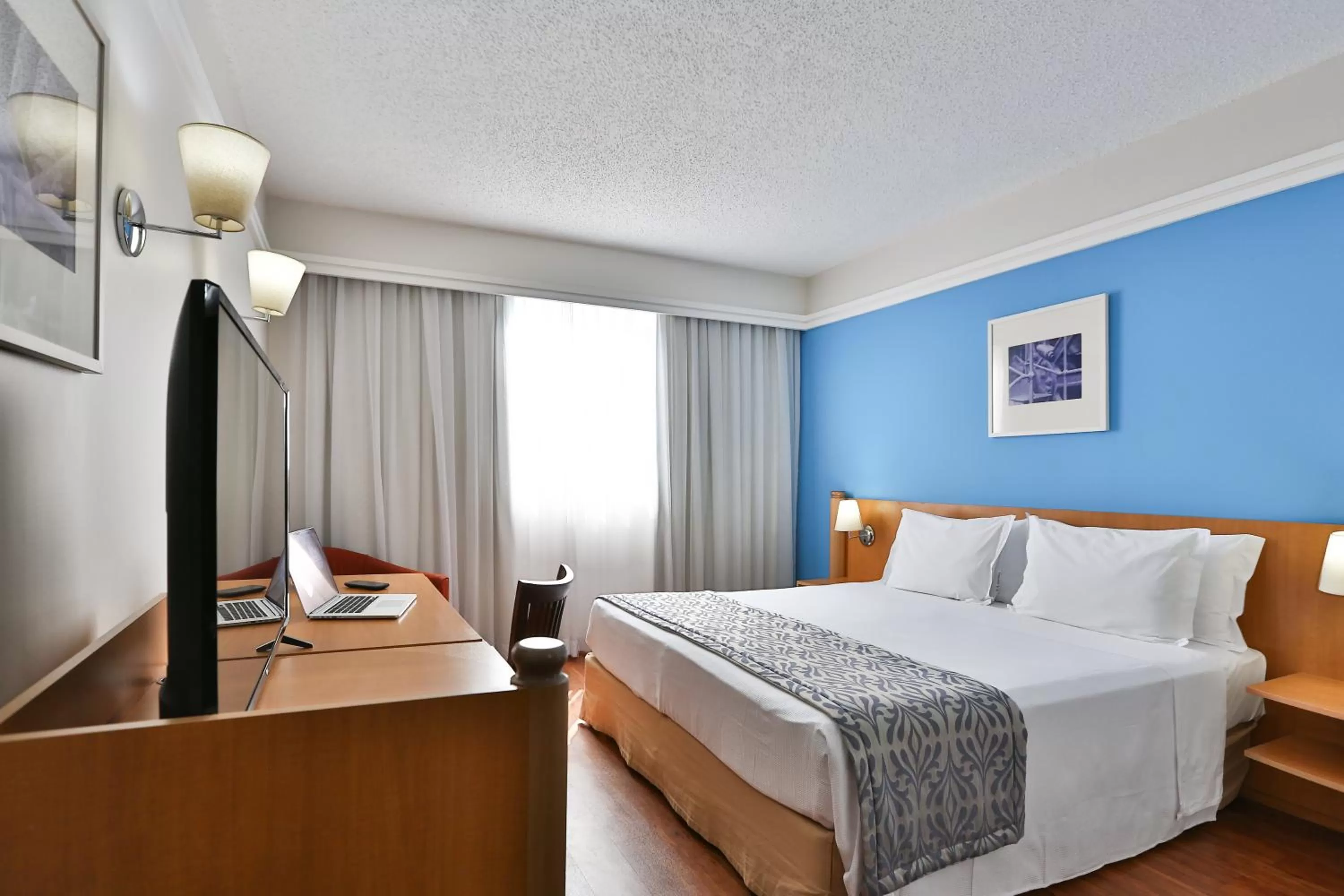 Bed in Slaviero São Paulo Downtown