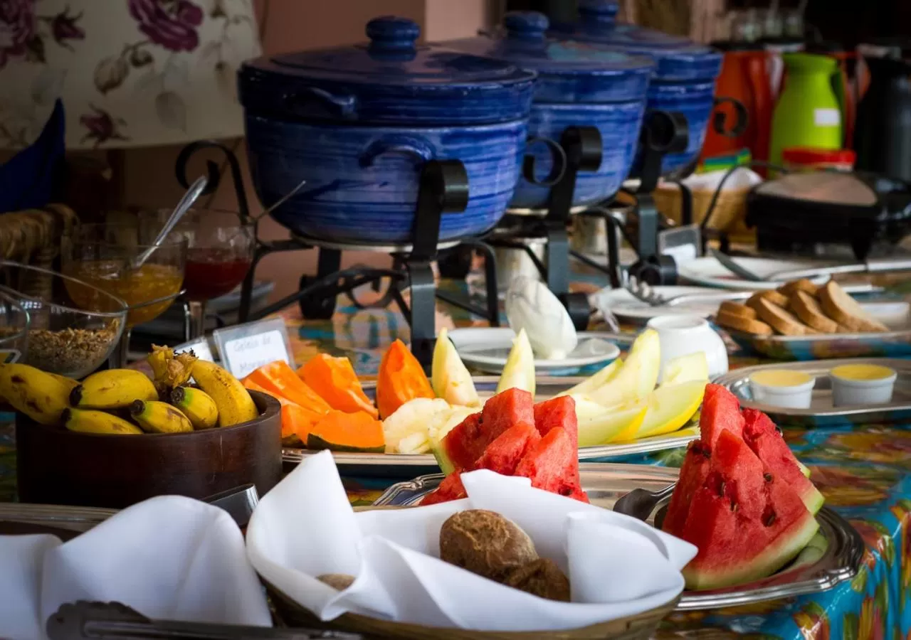 Breakfast in Pousada Vila Santa Barbara