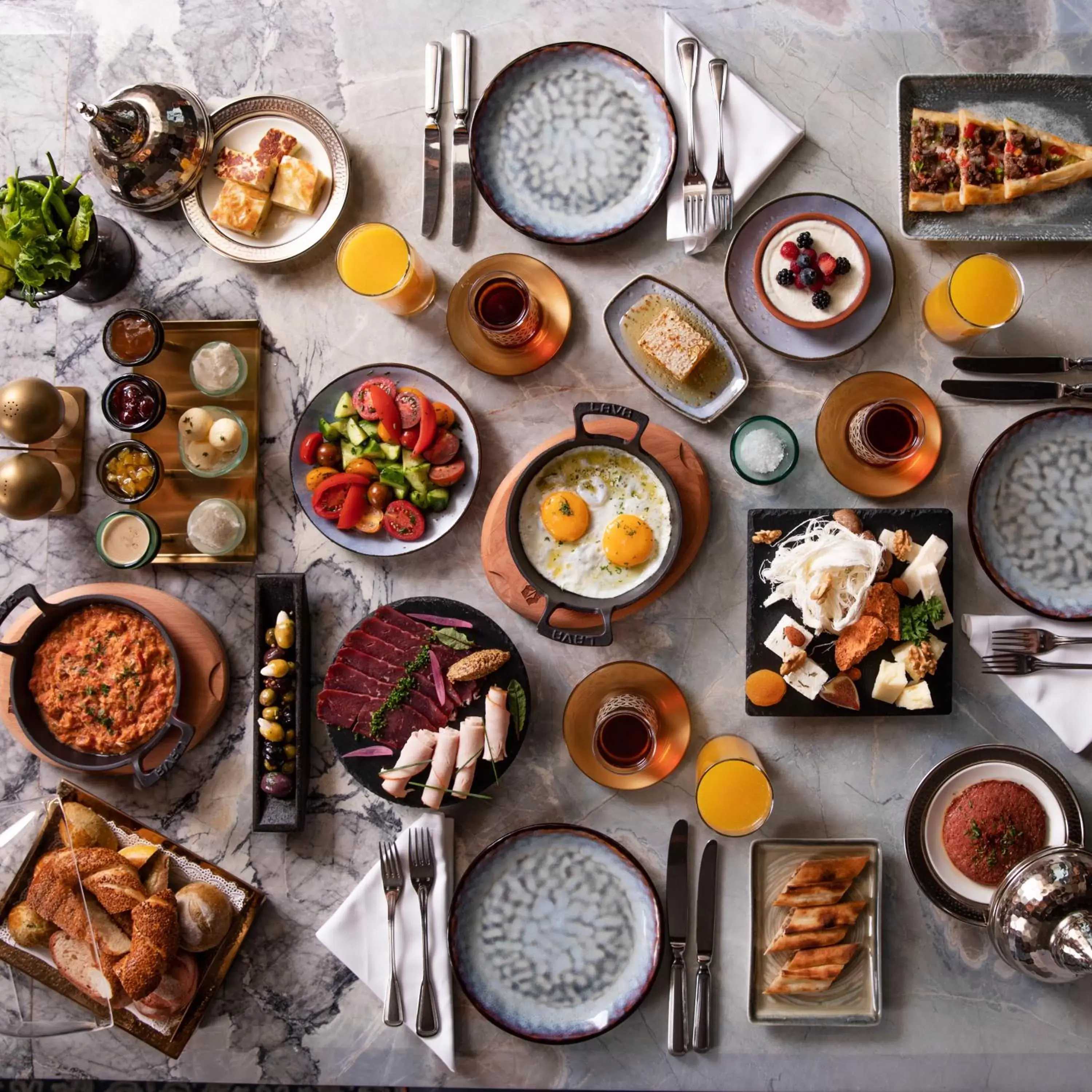 Food close-up, Breakfast in Shangri-La Bosphorus, Istanbul